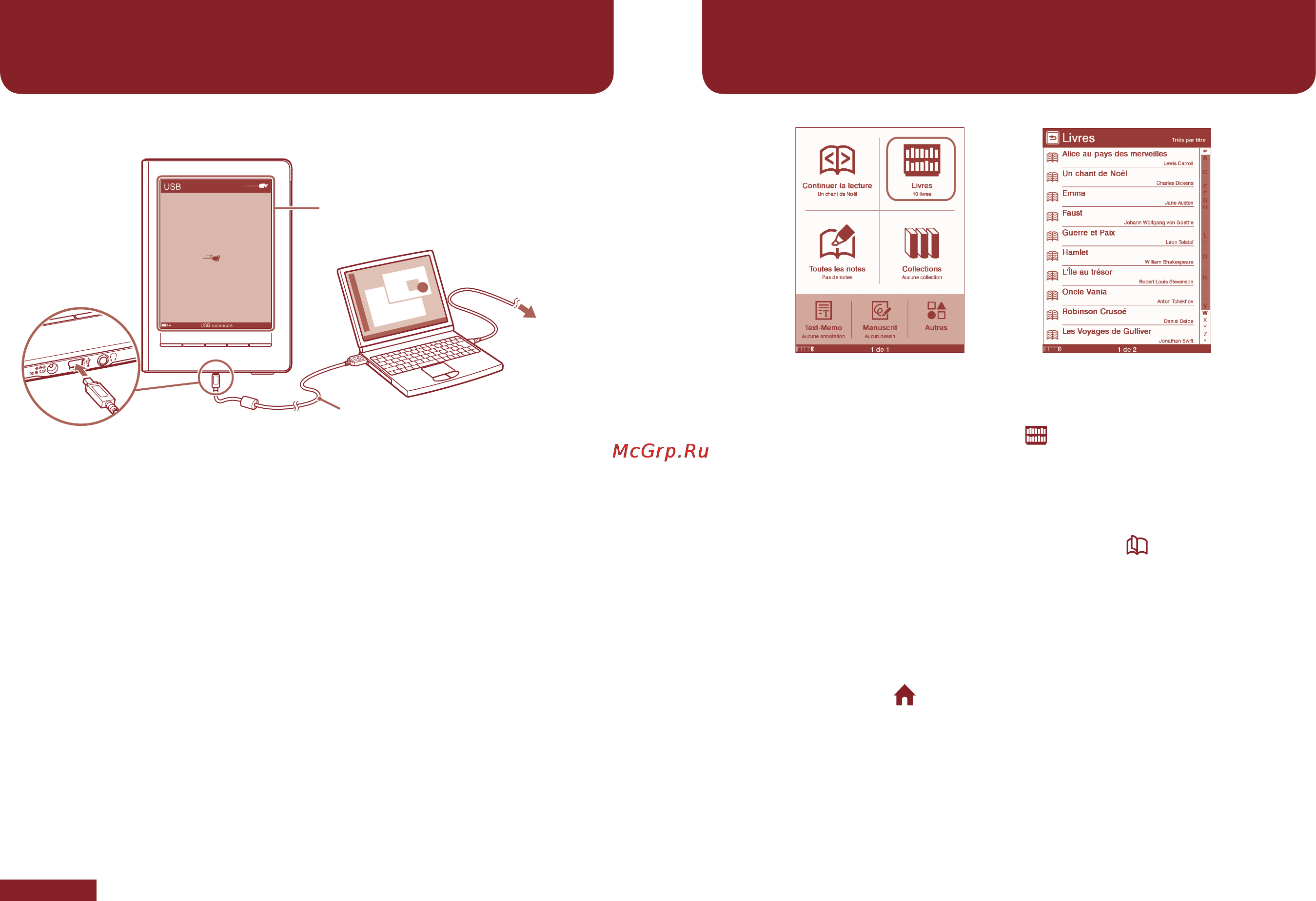 Sony PRS-600 [6/8] Lecture d ebooks