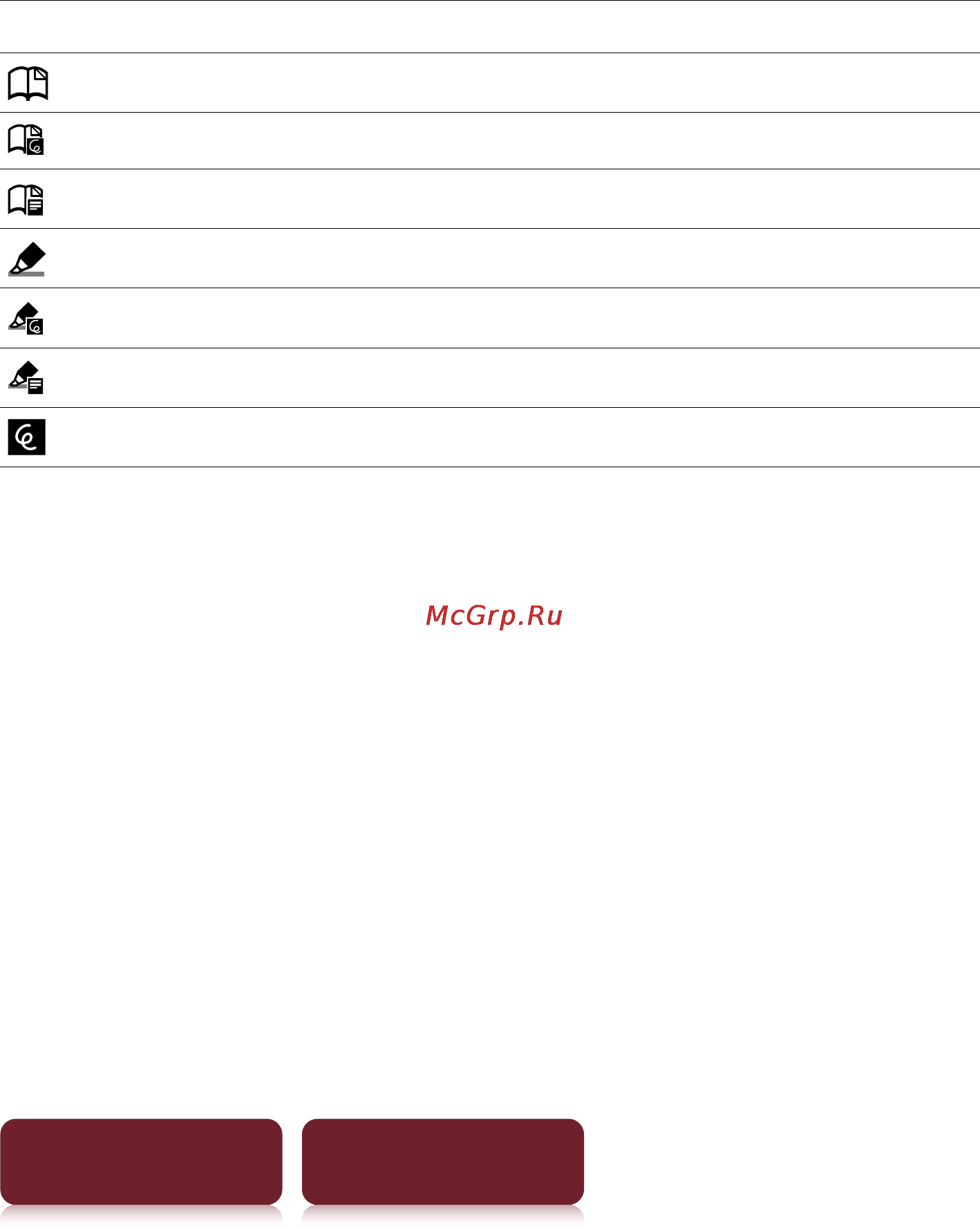 Sony PRS-350 [45/131] Icons and types of note in the notes list