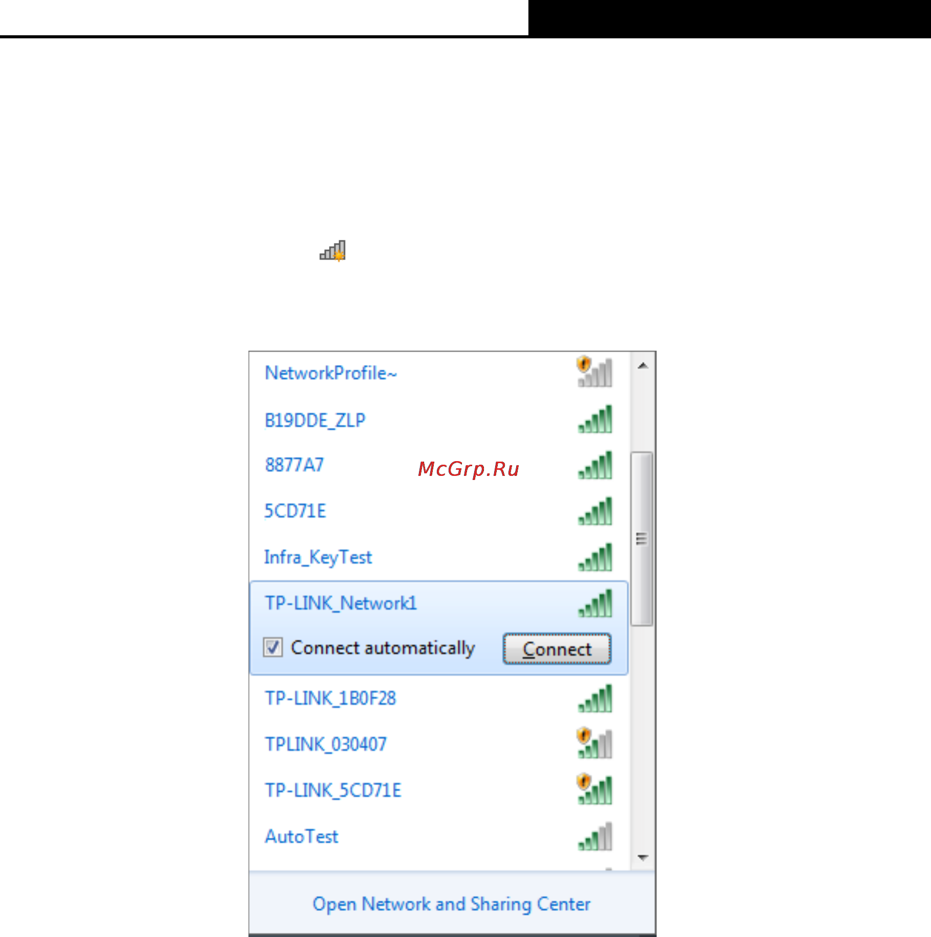 Tp-Link TL-WN723N [26/44] To connect using windows built in wireless utility