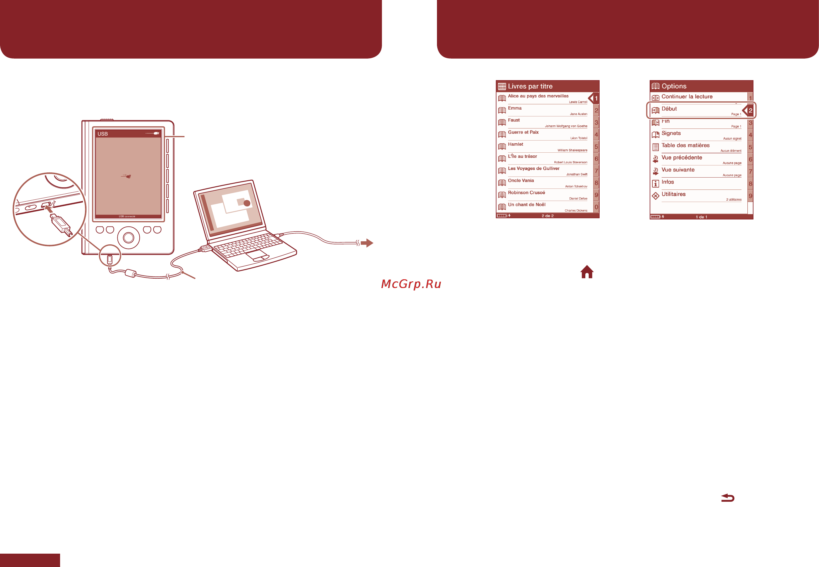 Sony PRS-300 [6/8] Lecture d ebooks