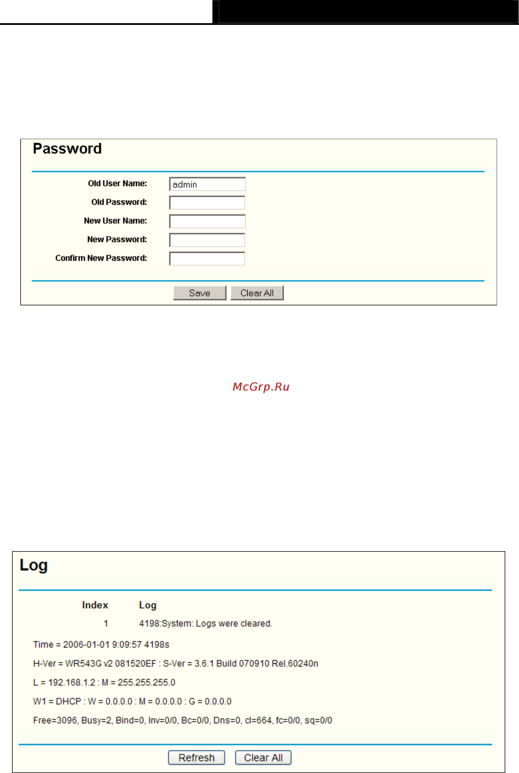 Tp-Link TL-WR543G [70/83] Password