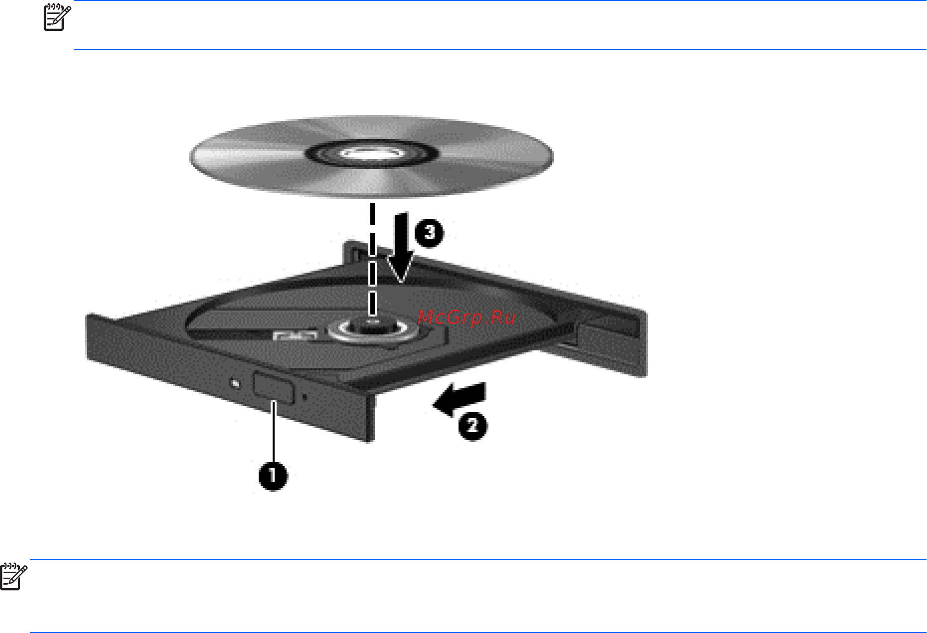 HP pavilion 15-ab068ur, n2h55ea [69/102] Установка оптического диска