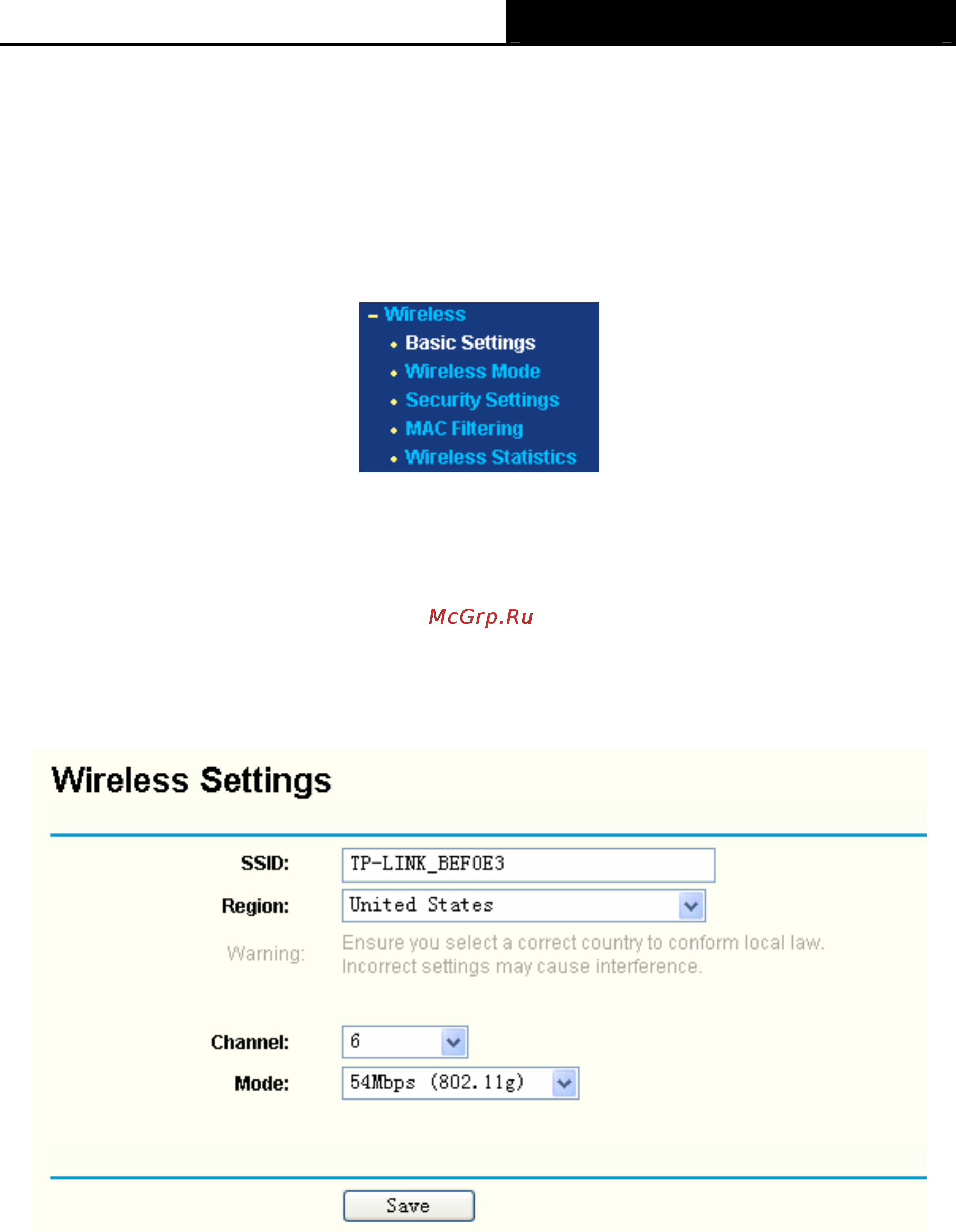 Tp-Link TL-WA501G [19/44] Wireless