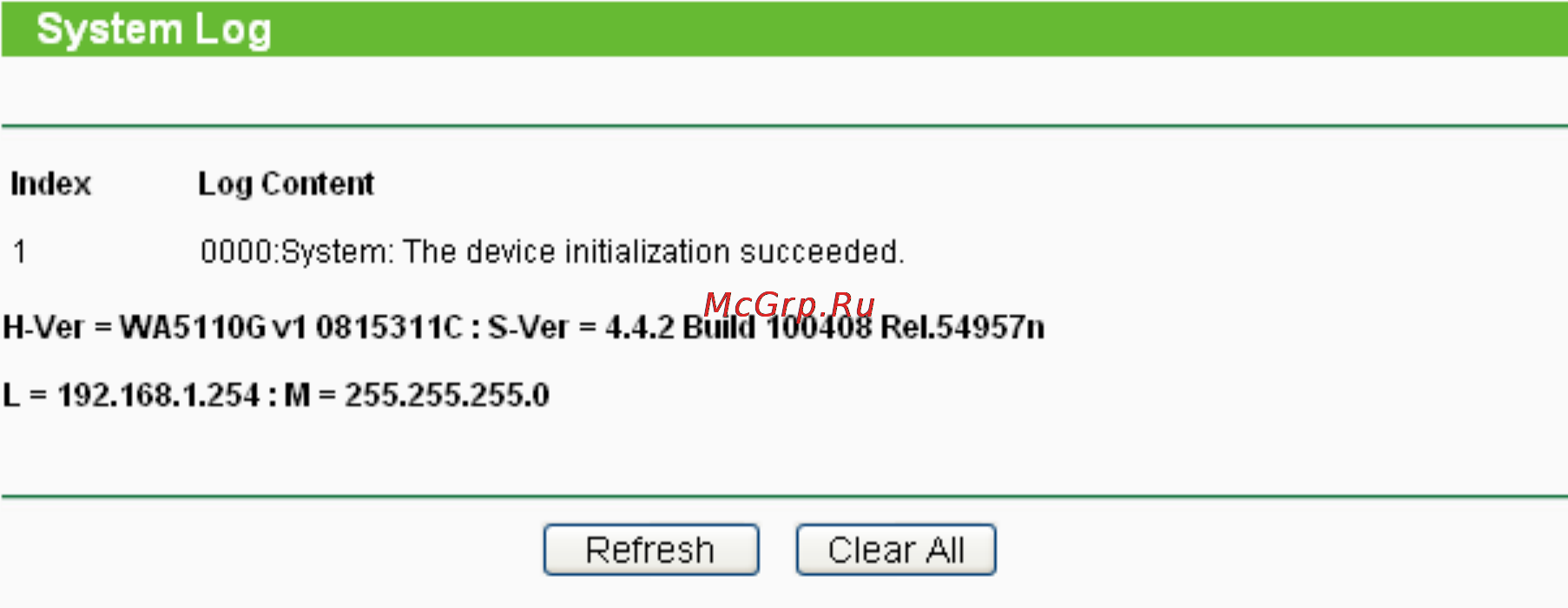 Tp-Link TL-WA5110G Инструкция по эксплуатации онлайн [102/109] 16549
