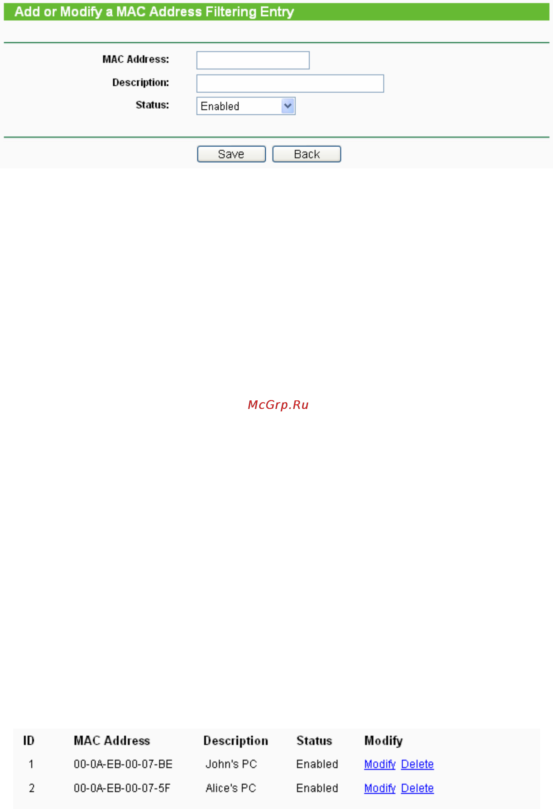 Tp-Link TL-WA5110G [57/109] Remote management