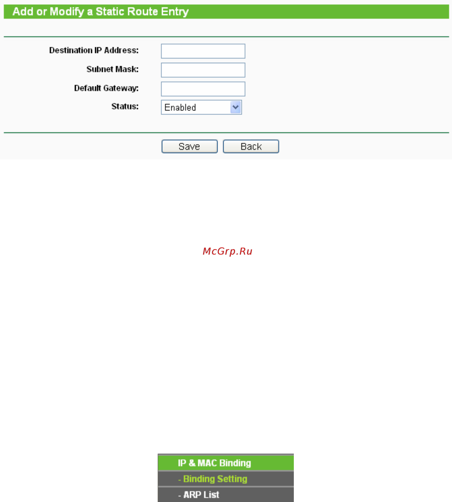 Tp-Link TL-WA5110G [61/109] Binding setting