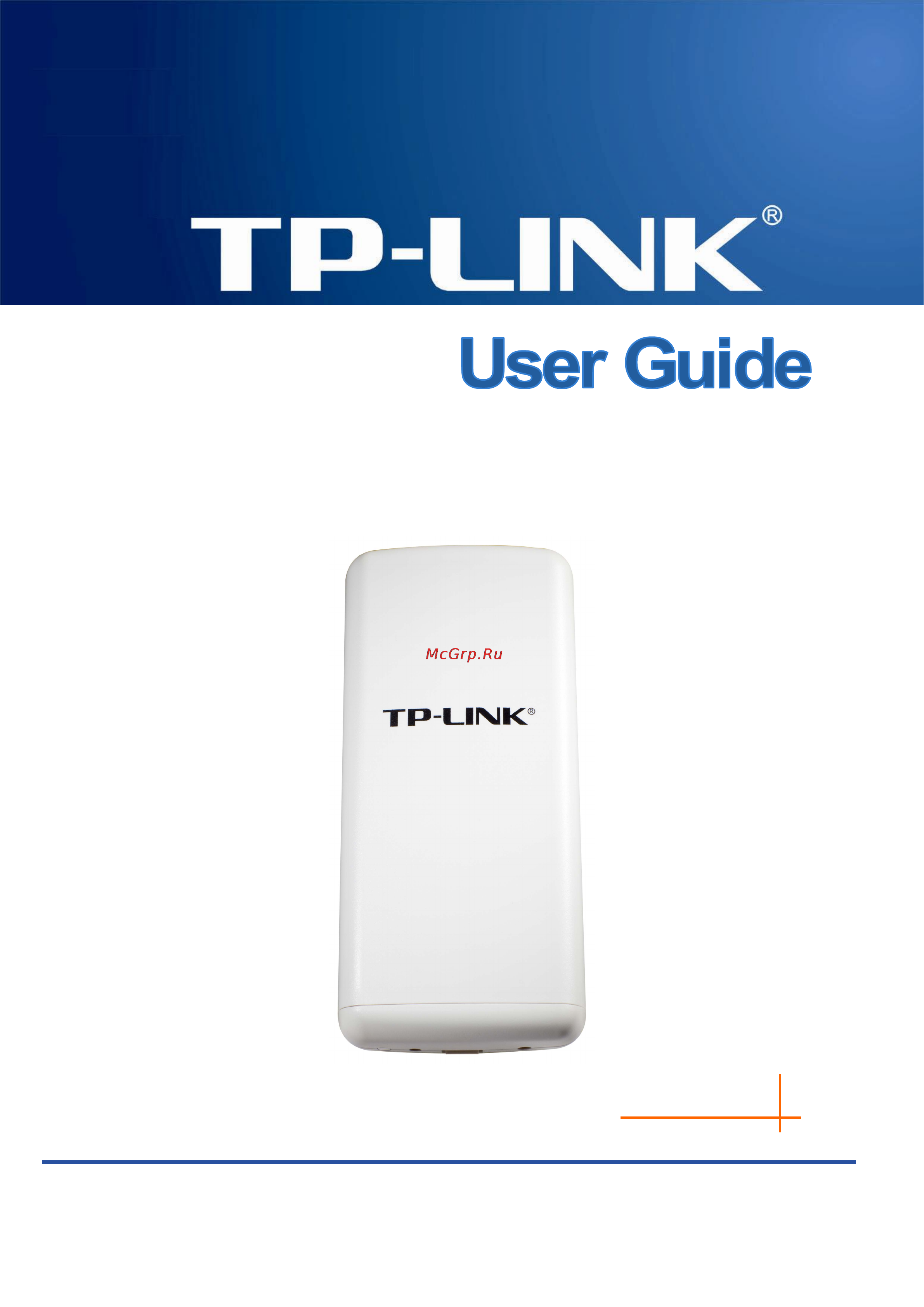 Tp-Link TL-WA5210G Инструкция по эксплуатации онлайн