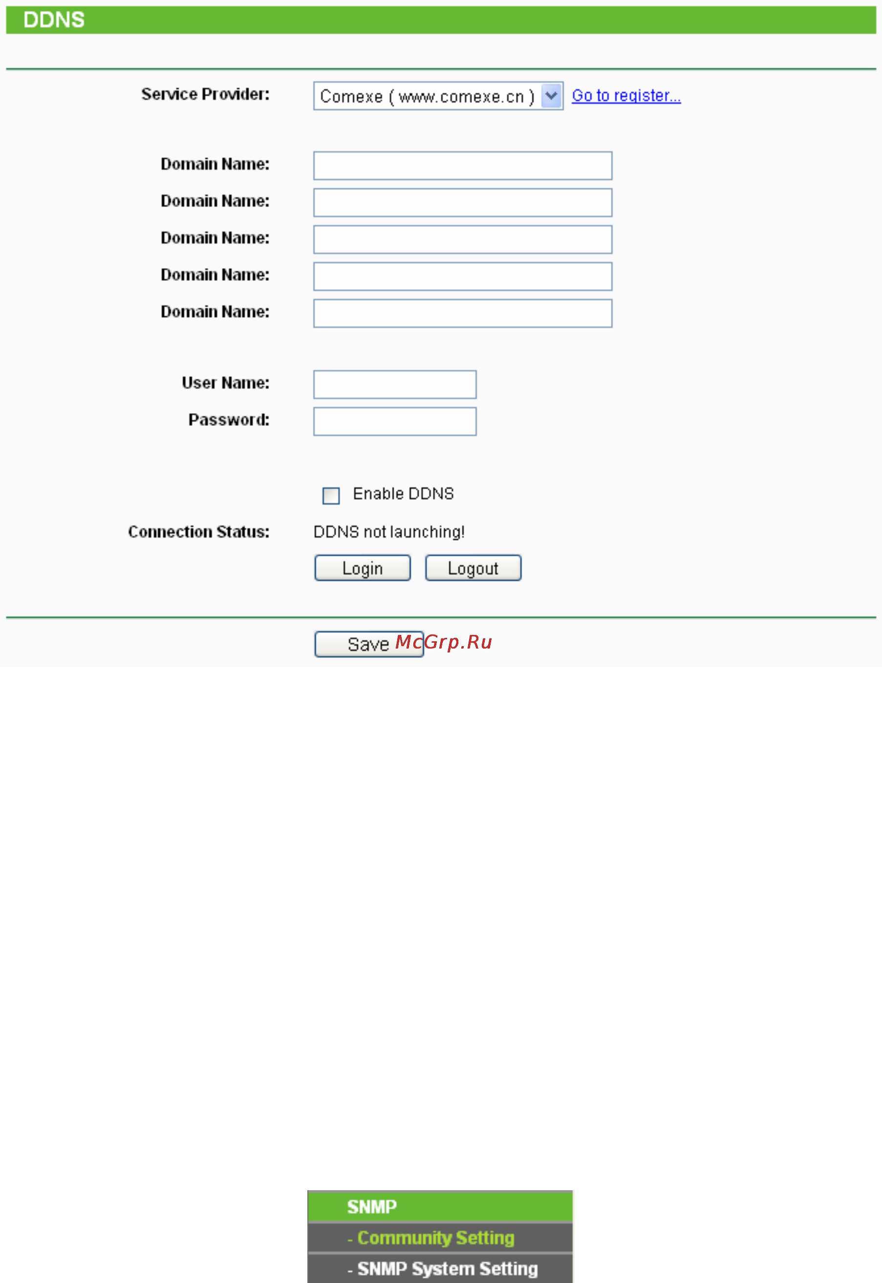 Tp-Link TL-WA5210G [64/114] Community setting