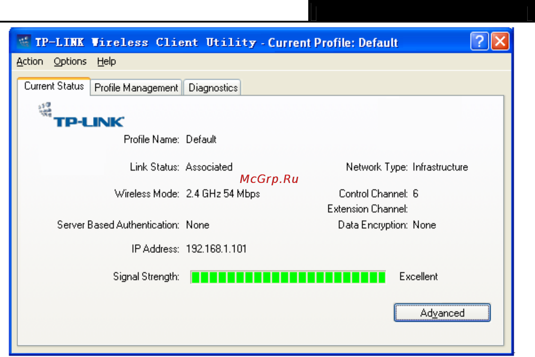 Tp-Link TL-WN310G [20/37] Profile management