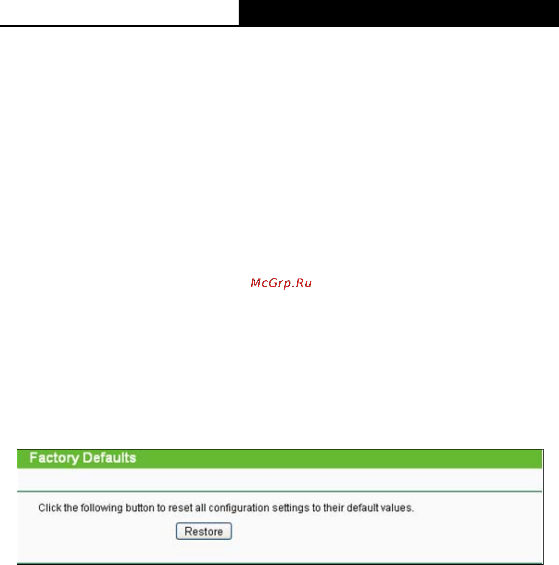 Tp-Link TL-WA830RE [53/64] Factory defaults