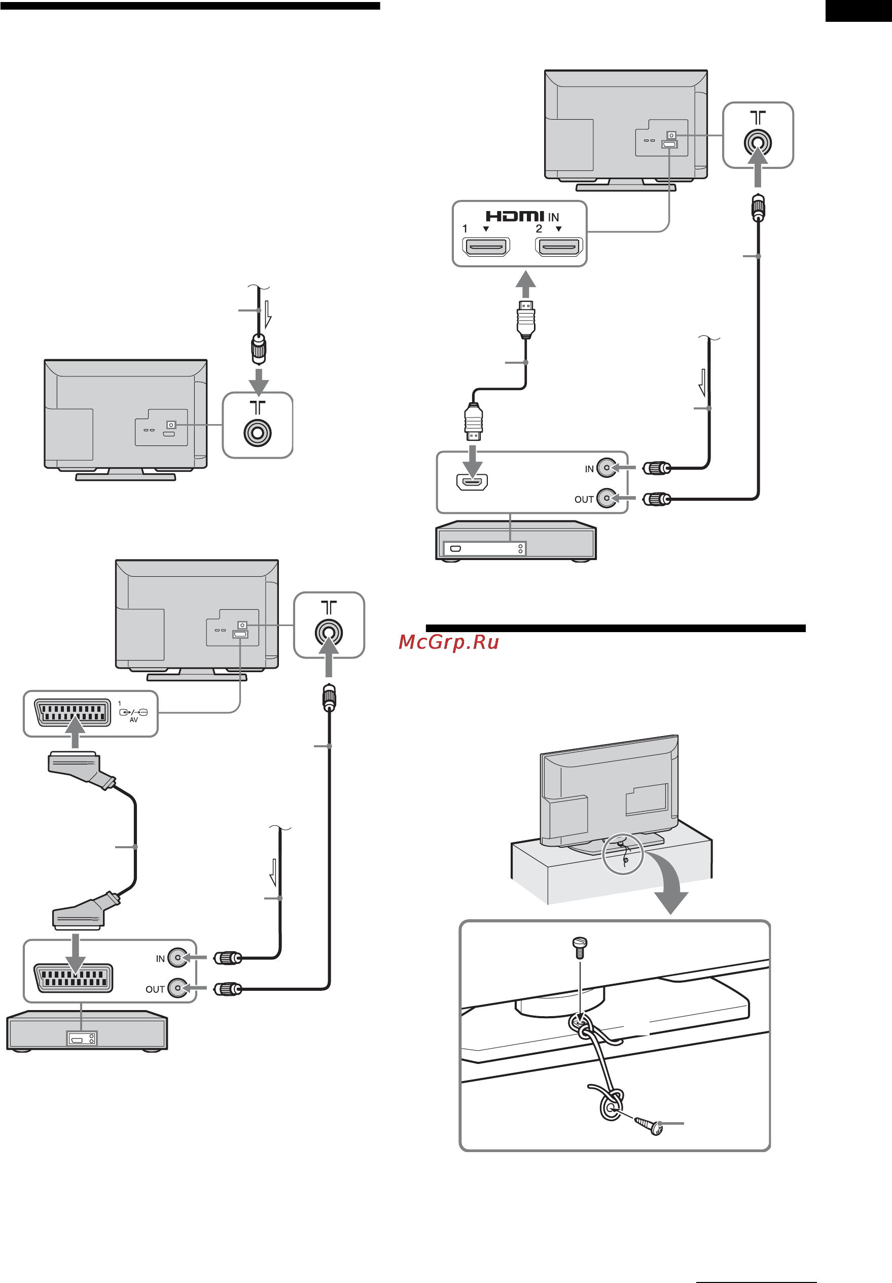 Sony KDL-22CX32D Инструкция по эксплуатации онлайн [5/288] 38411