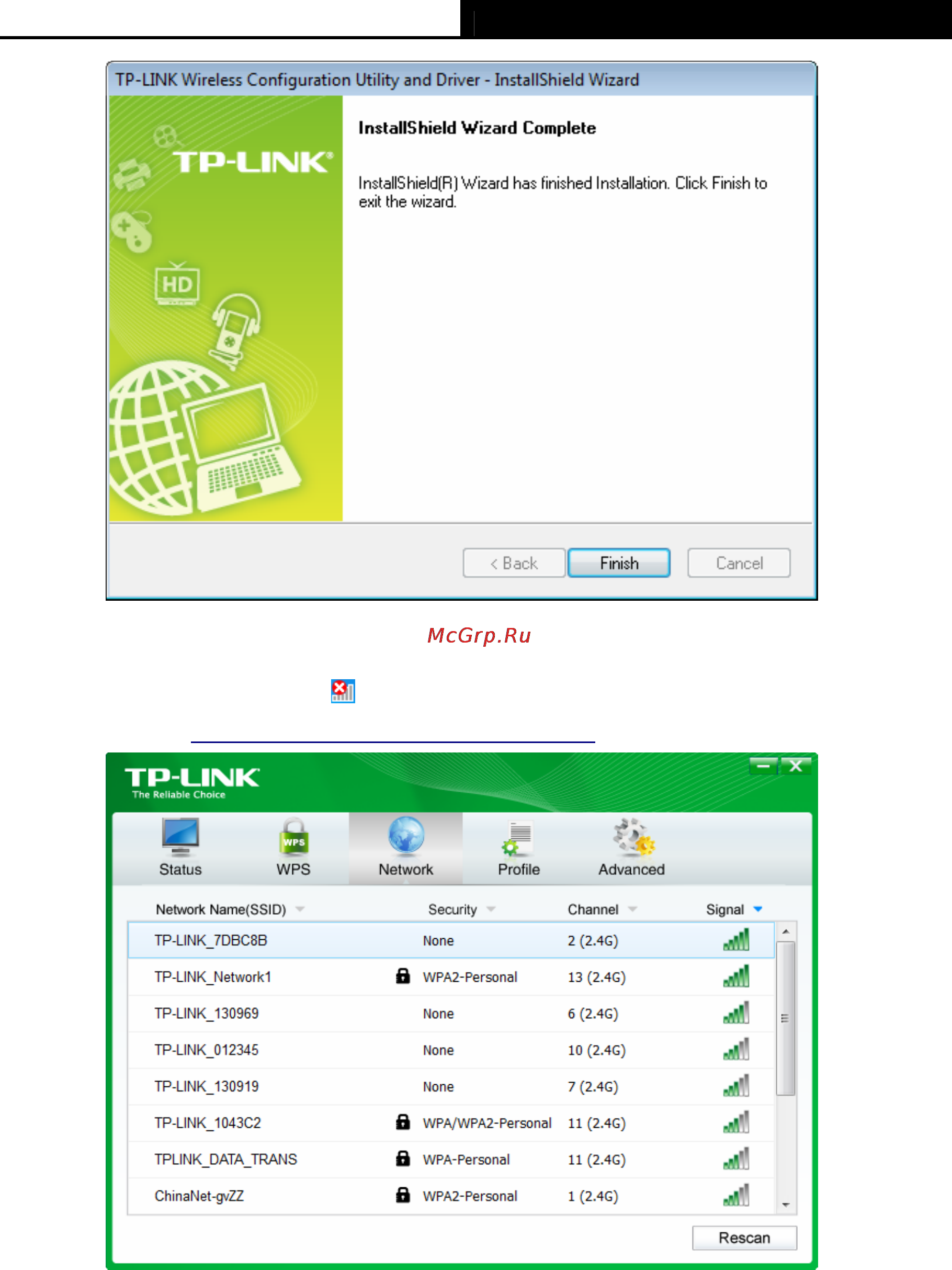 Tp-Link TL-WN8200ND Инструкция по эксплуатации онлайн [15/44] 38725