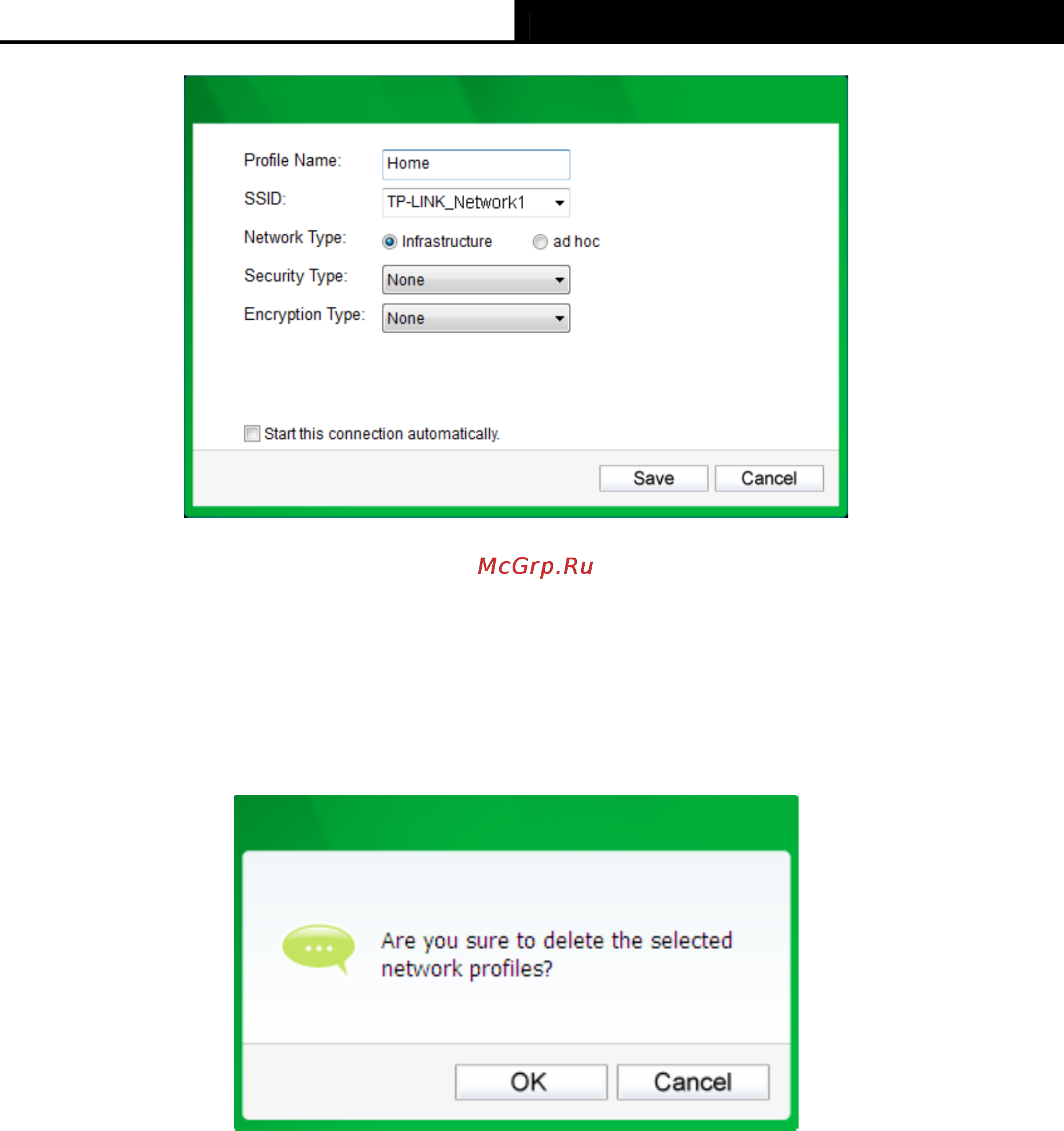 Tp-Link TL-WN8200ND [35/44] Delete a profile