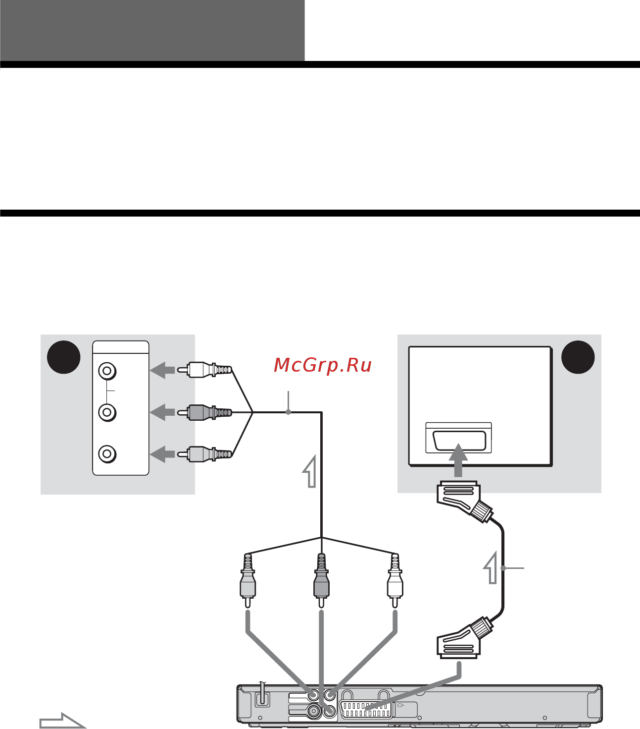 Sony DVP-SR100 Silver [10/52] Входное гнездо scart