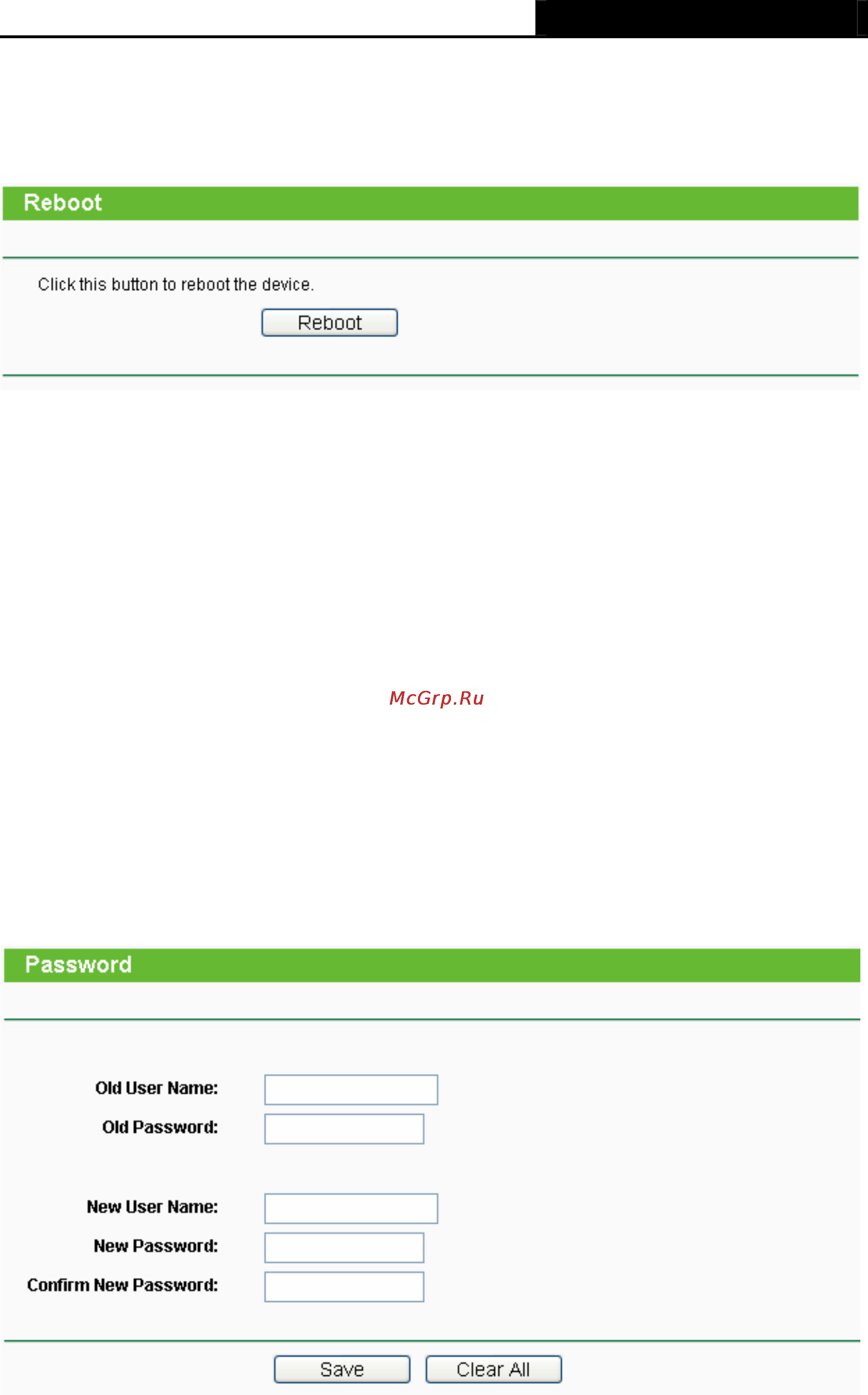 Tp-Link TL-MR3220 [105/122] Password
