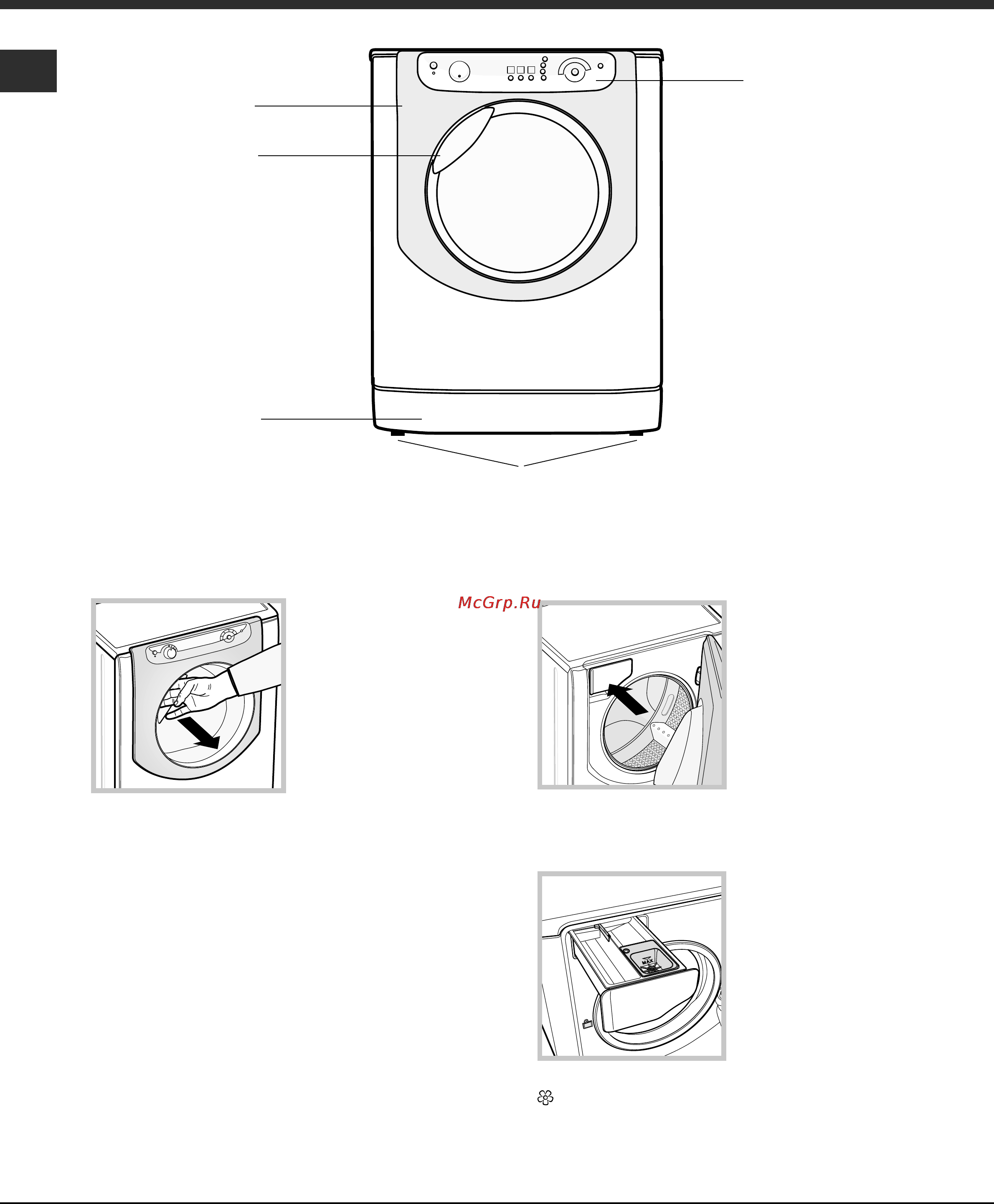 Ariston AQUALTIS AQXF 109 [16/24] Опис машини