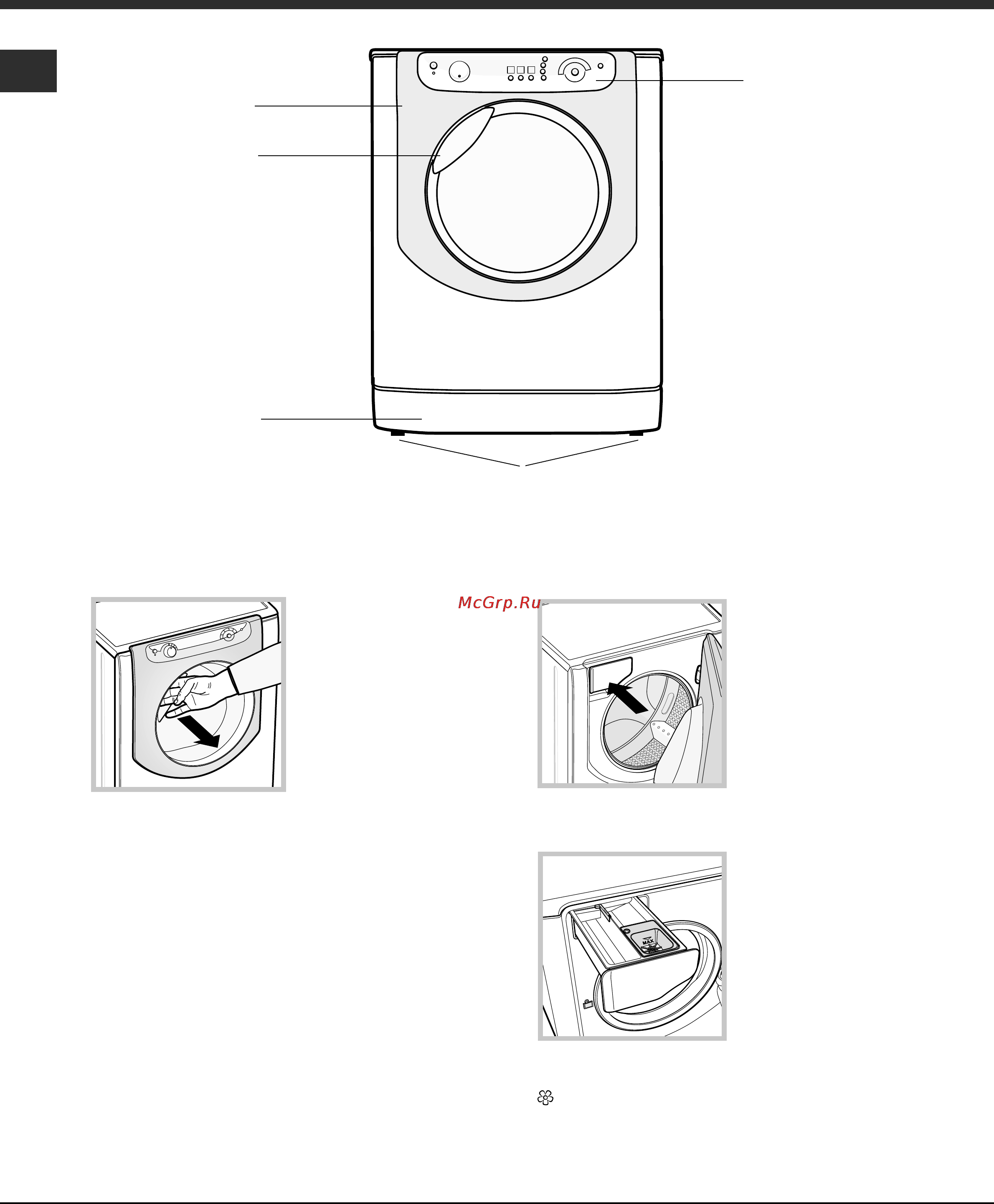 Hotpoint-Ariston AQXF 109 [4/24] Описание стиральной машины