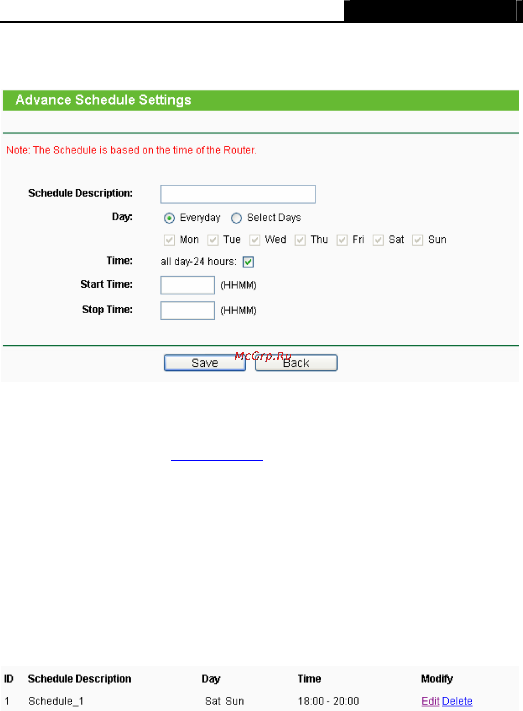 Tp-Link TL-MR3420 [89/121] Static routing