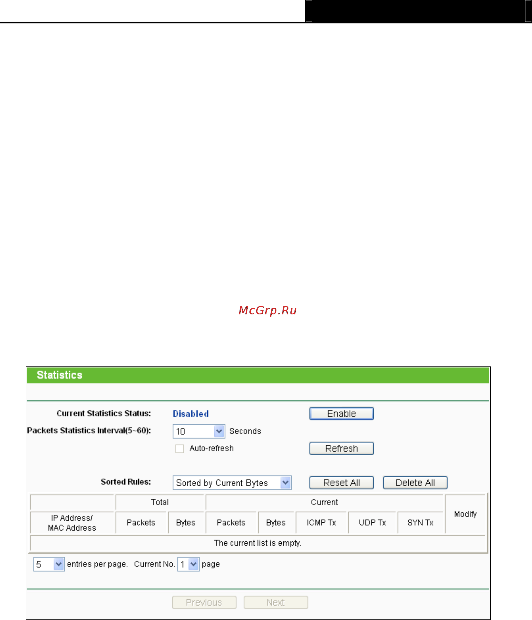 Tp-Link TL-MR3020 [119/258] Statistics
