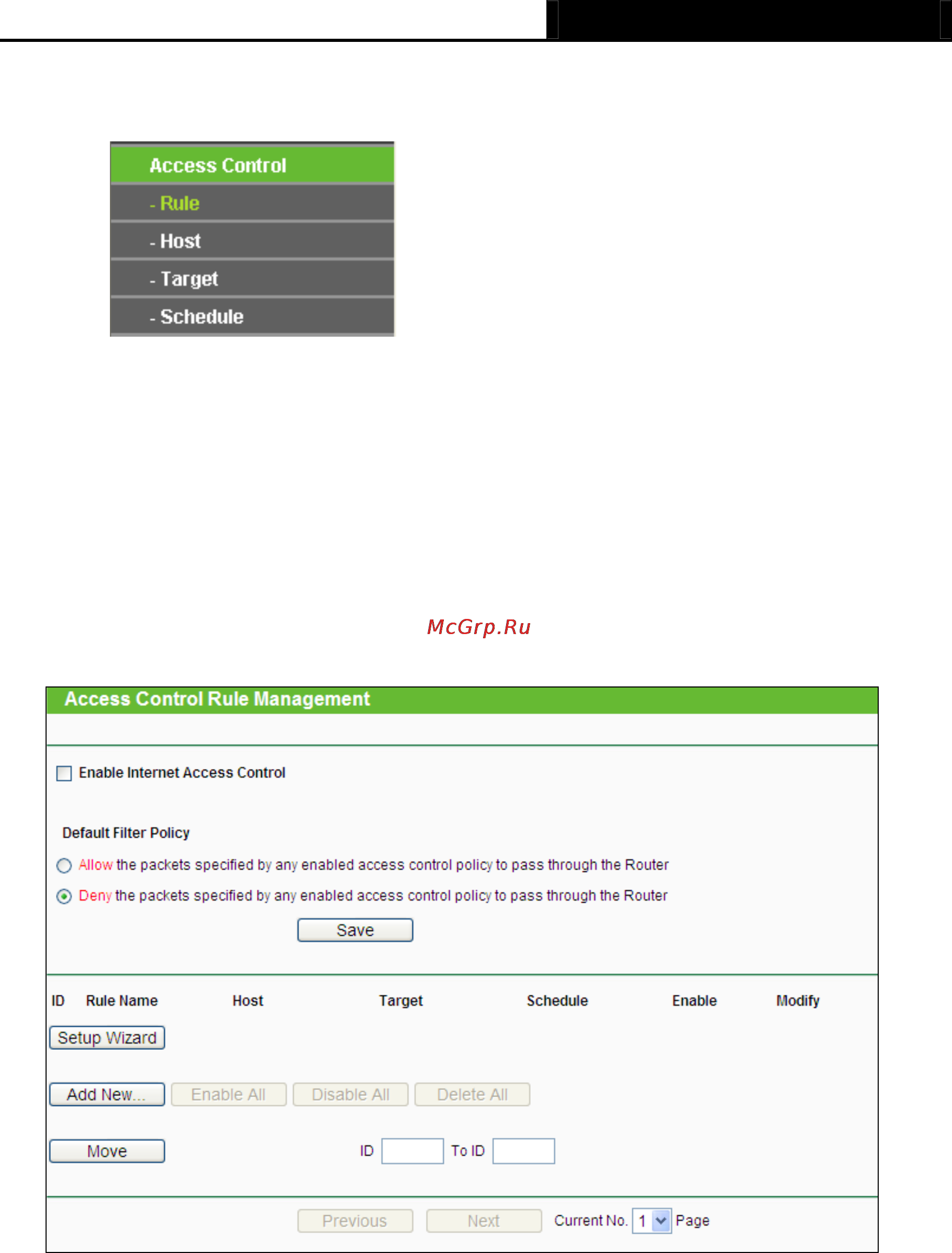 Tp-Link TL-MR3020 [168/258] Access control
