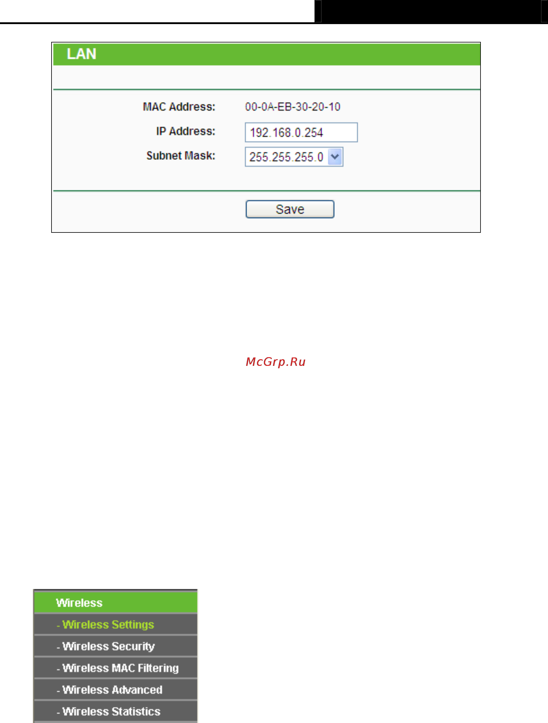 Tp-Link TL-MR3020 [63/258] Wireless