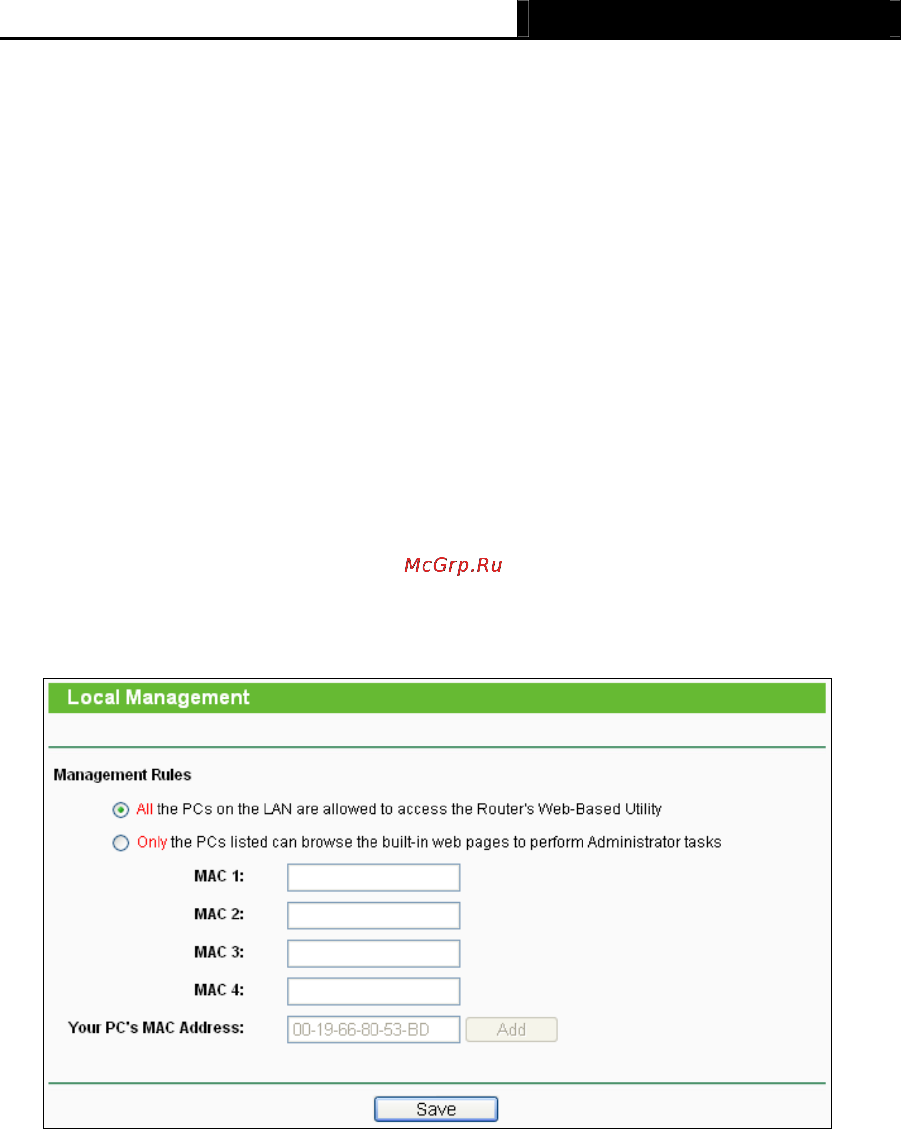 Tp-Link TL-MR3020 [85/258] Local management