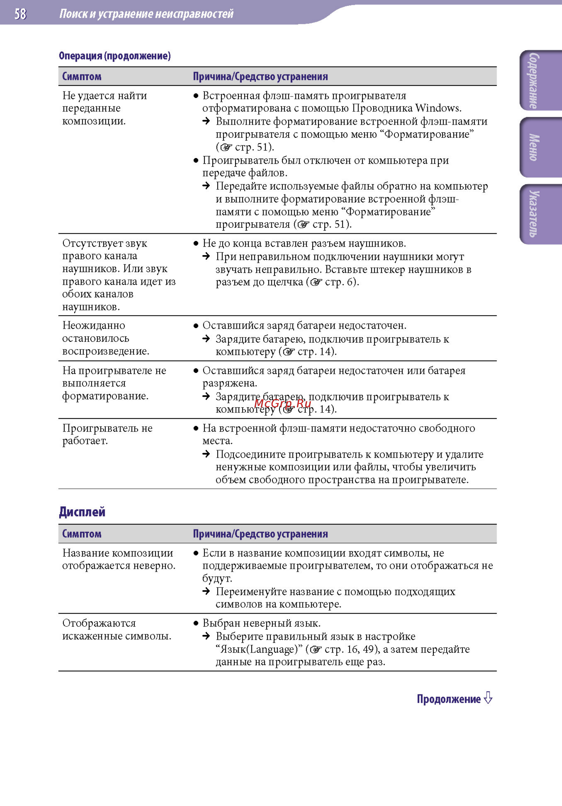 Sony NWZ-B152F 2Gb Blue [58/82] Дисплей