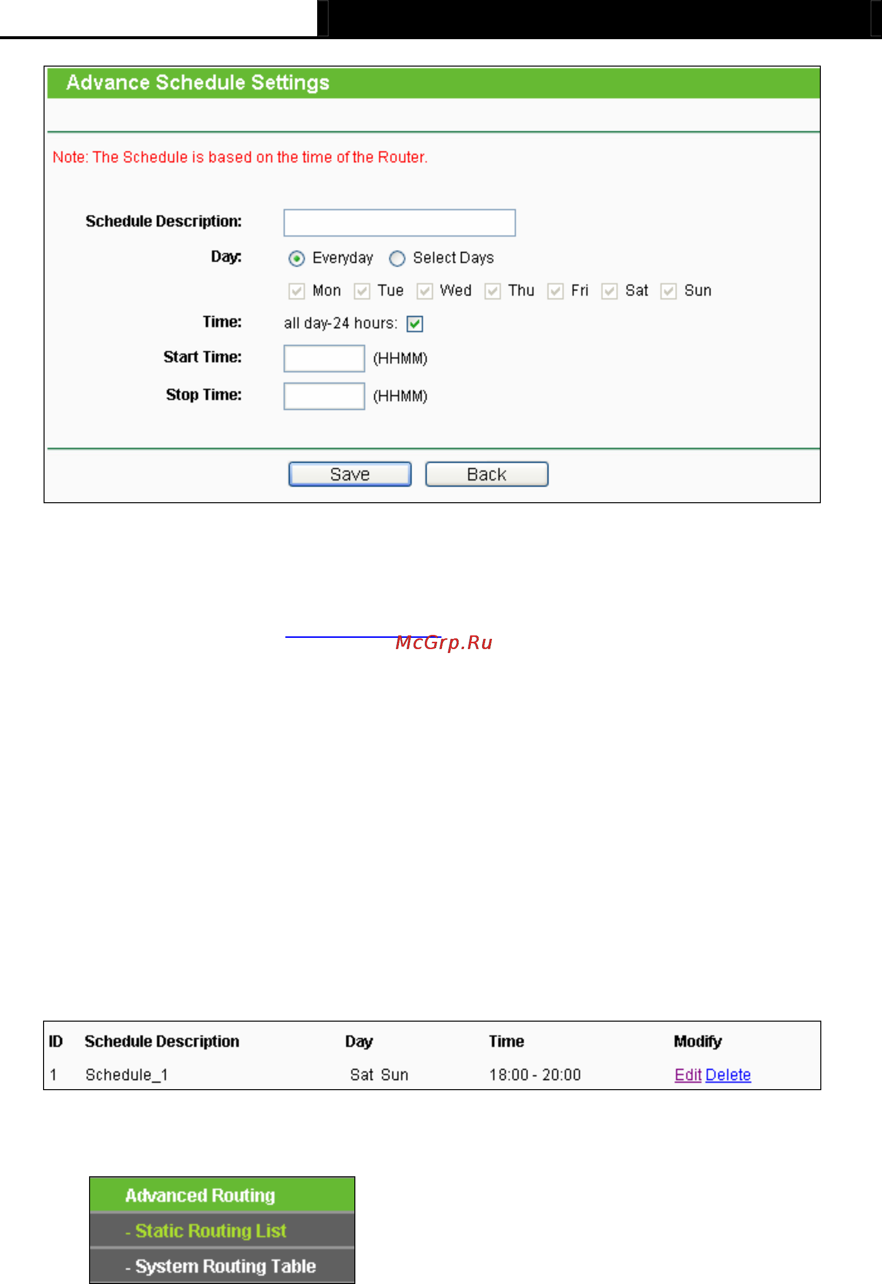 Tp-Link TL-MR3040 [168/242] Advanced routing