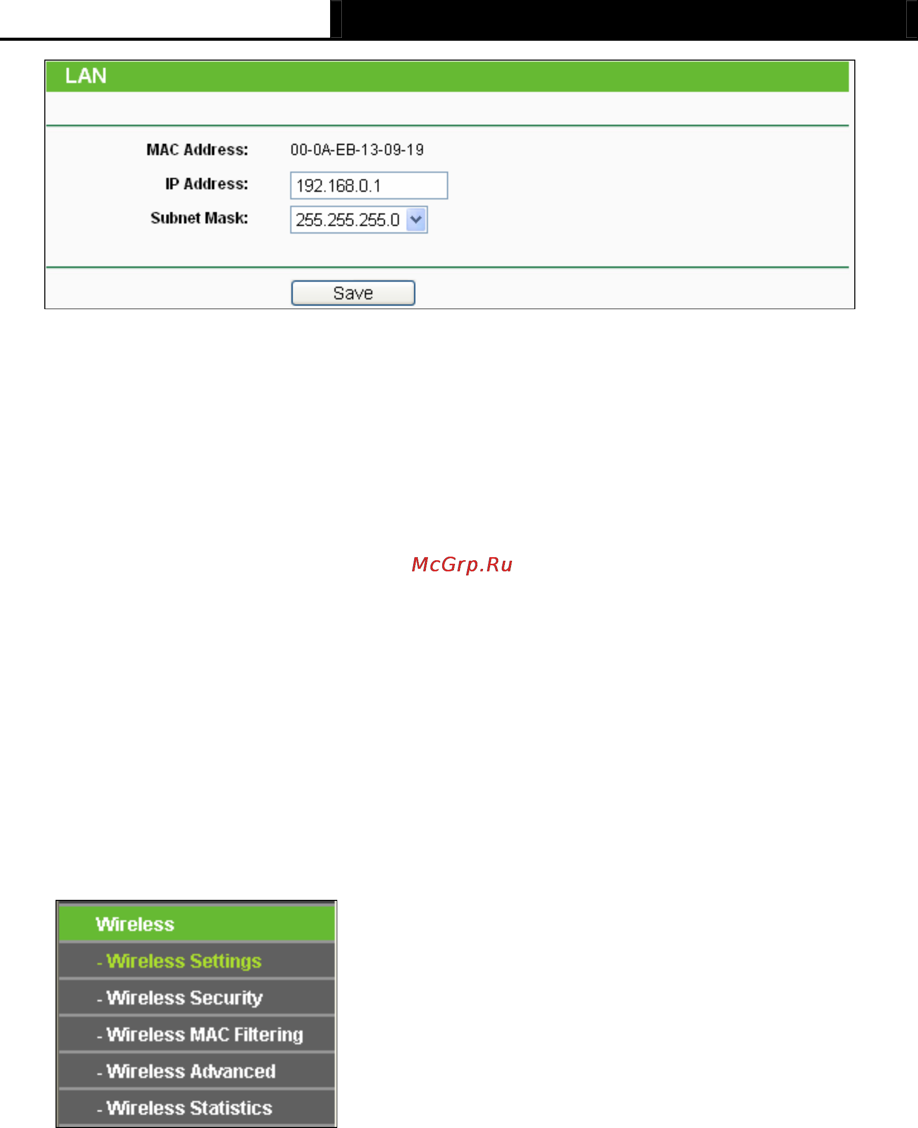 Tp-Link TL-MR3040 [54/242] Wireless settings