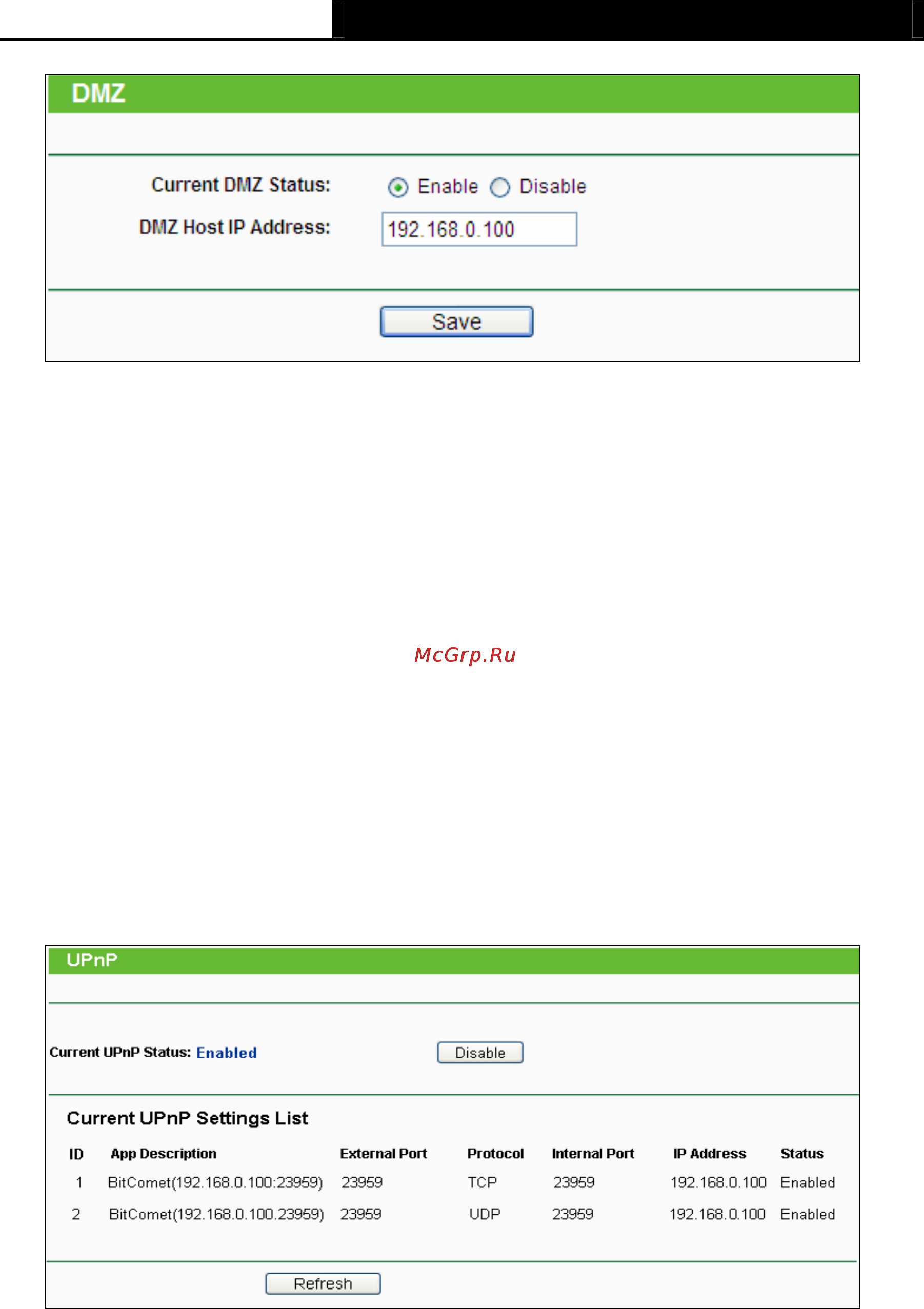 Tp-Link TL-MR3040 Инструкция по эксплуатации онлайн [72/242] 38805