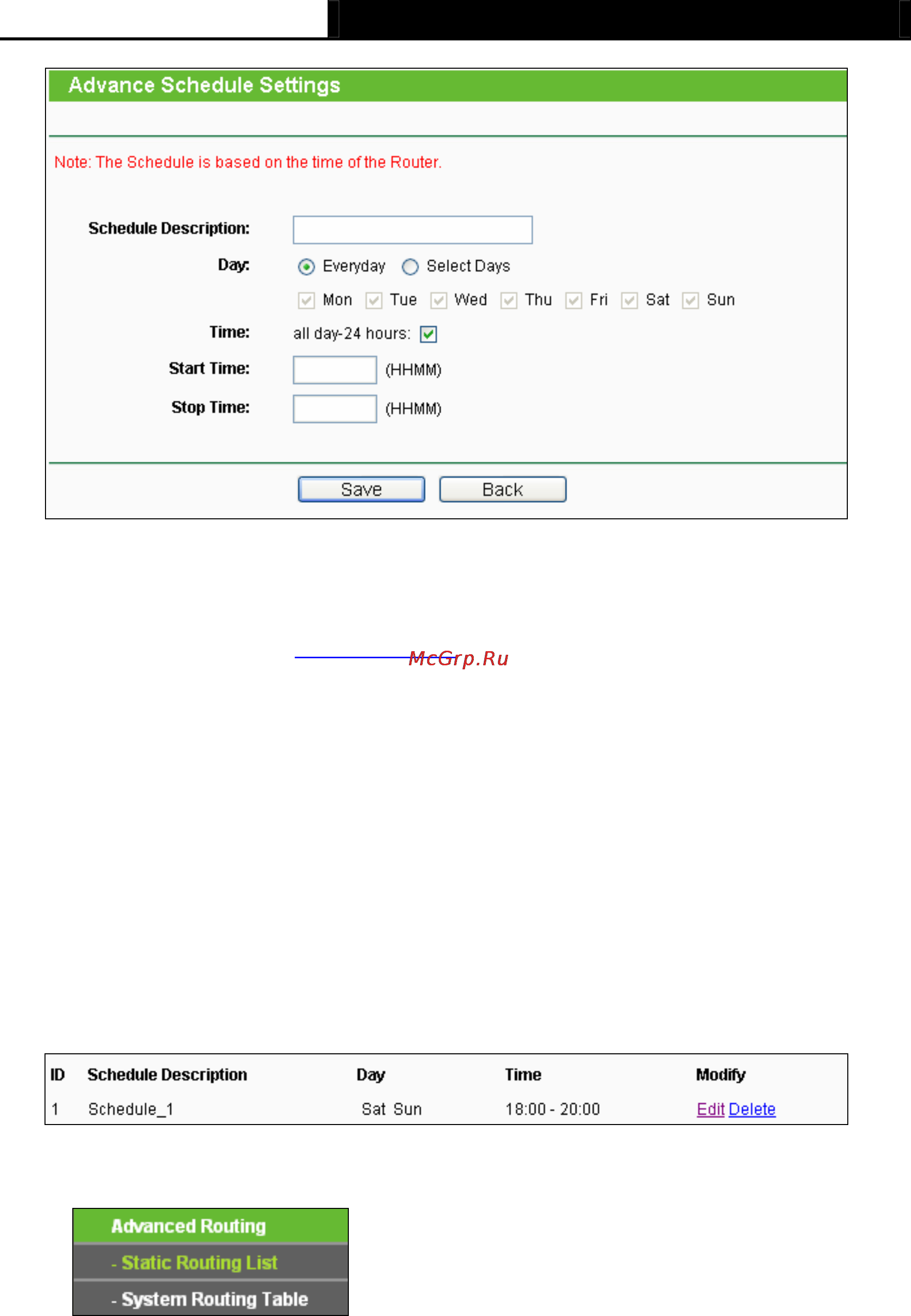 Tp-Link TL-MR3040 [92/242] Advanced routing