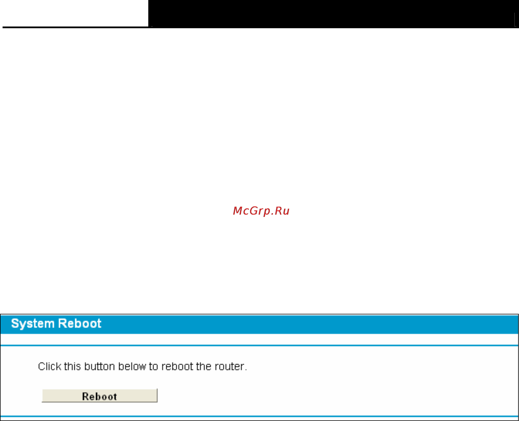 Tp-Link TD-W8970 [104/116] Reboot