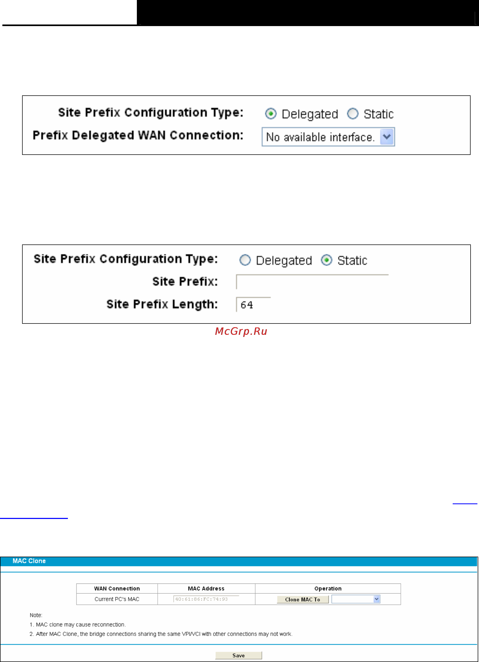 Tp-Link TD-W8970 [46/116] Mac clone
