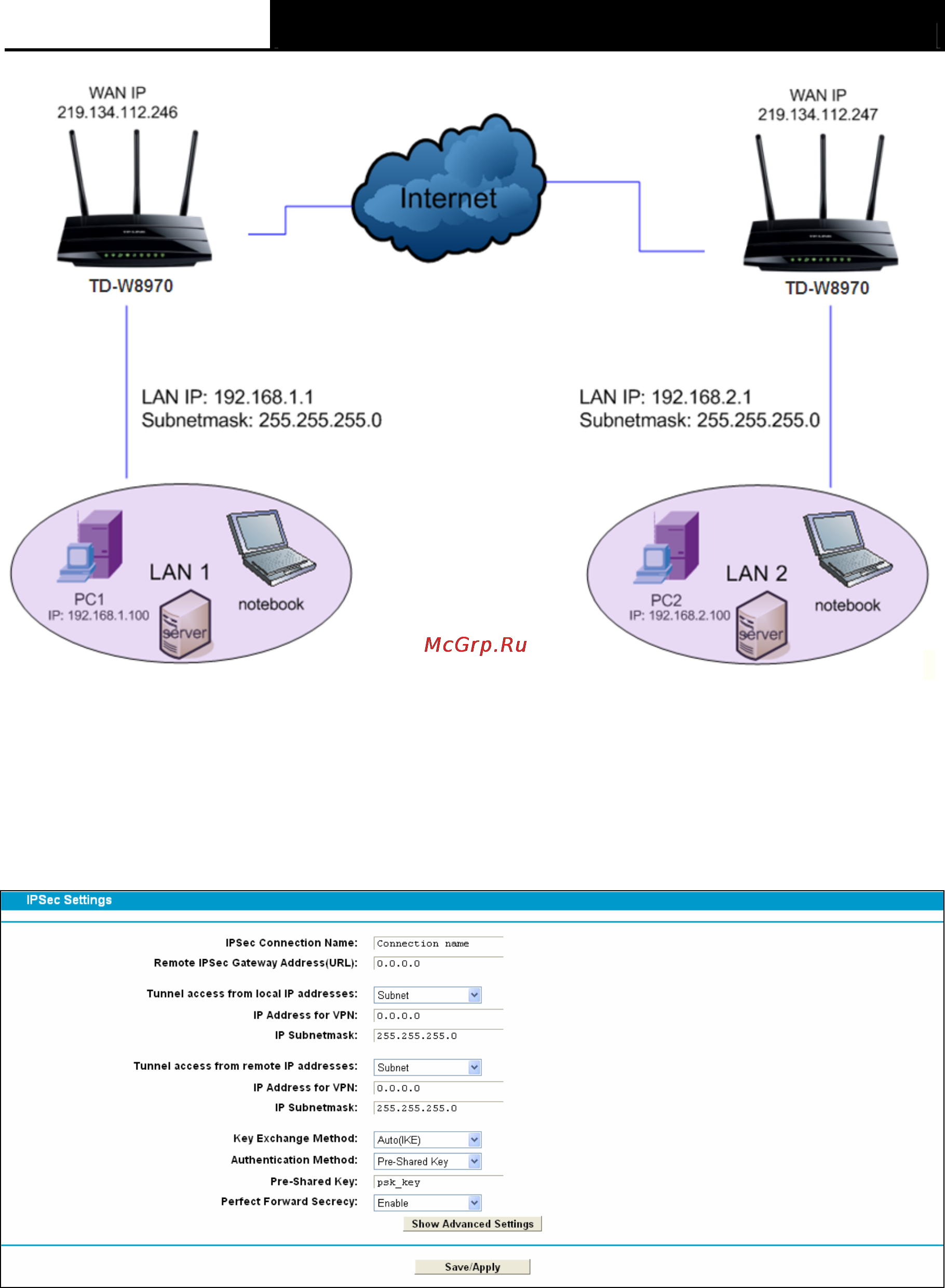 Tp-Link TD-W8970 Инструкция по эксплуатации онлайн [49/116] 38811