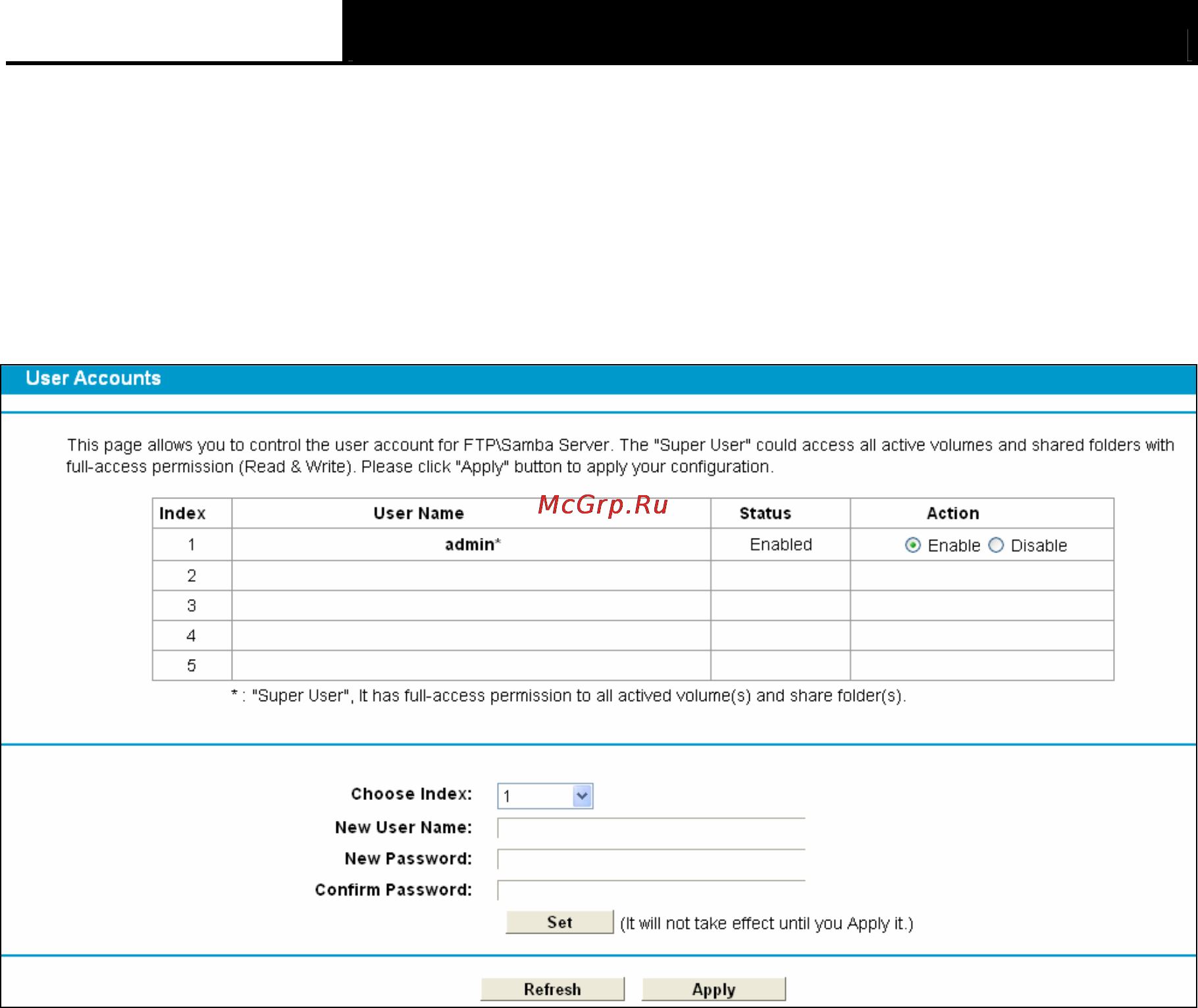 Tp-Link TD-W8970 [67/116] Storage sharing