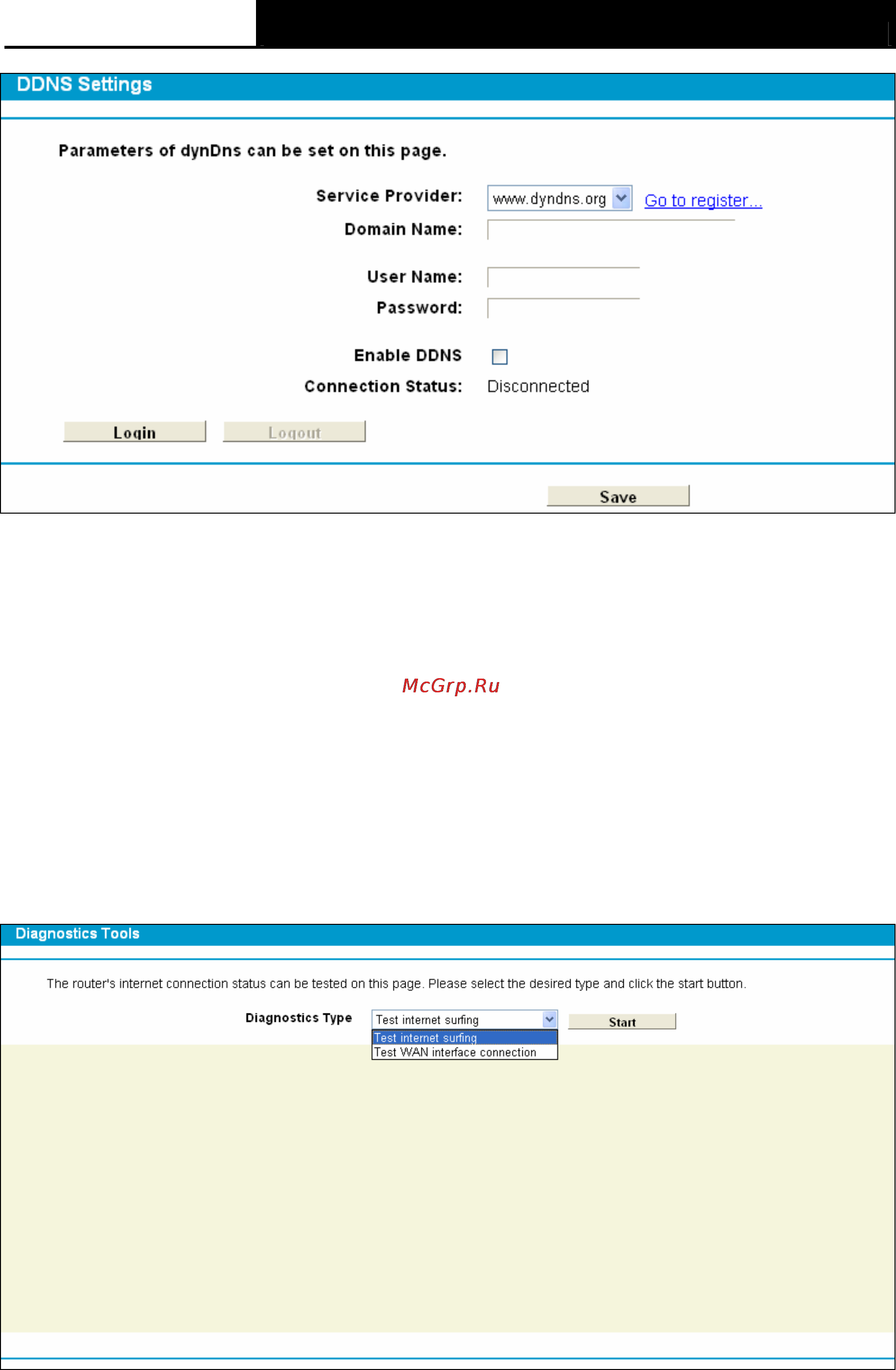 Tp-Link TD-W8970 [97/116] Diagnostic