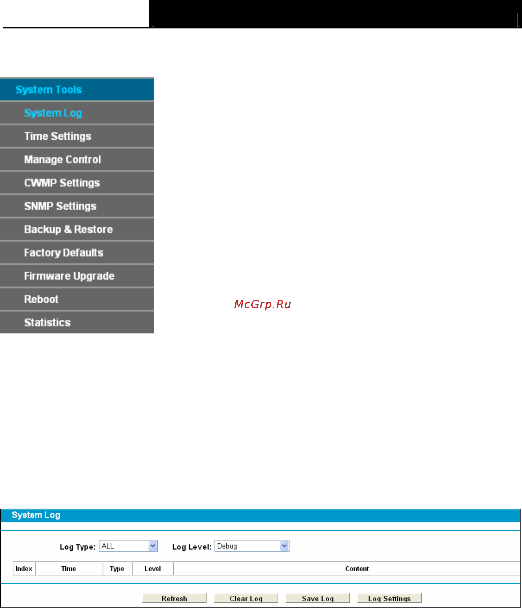 Tp-Link TD-W8970 [98/116] System tools