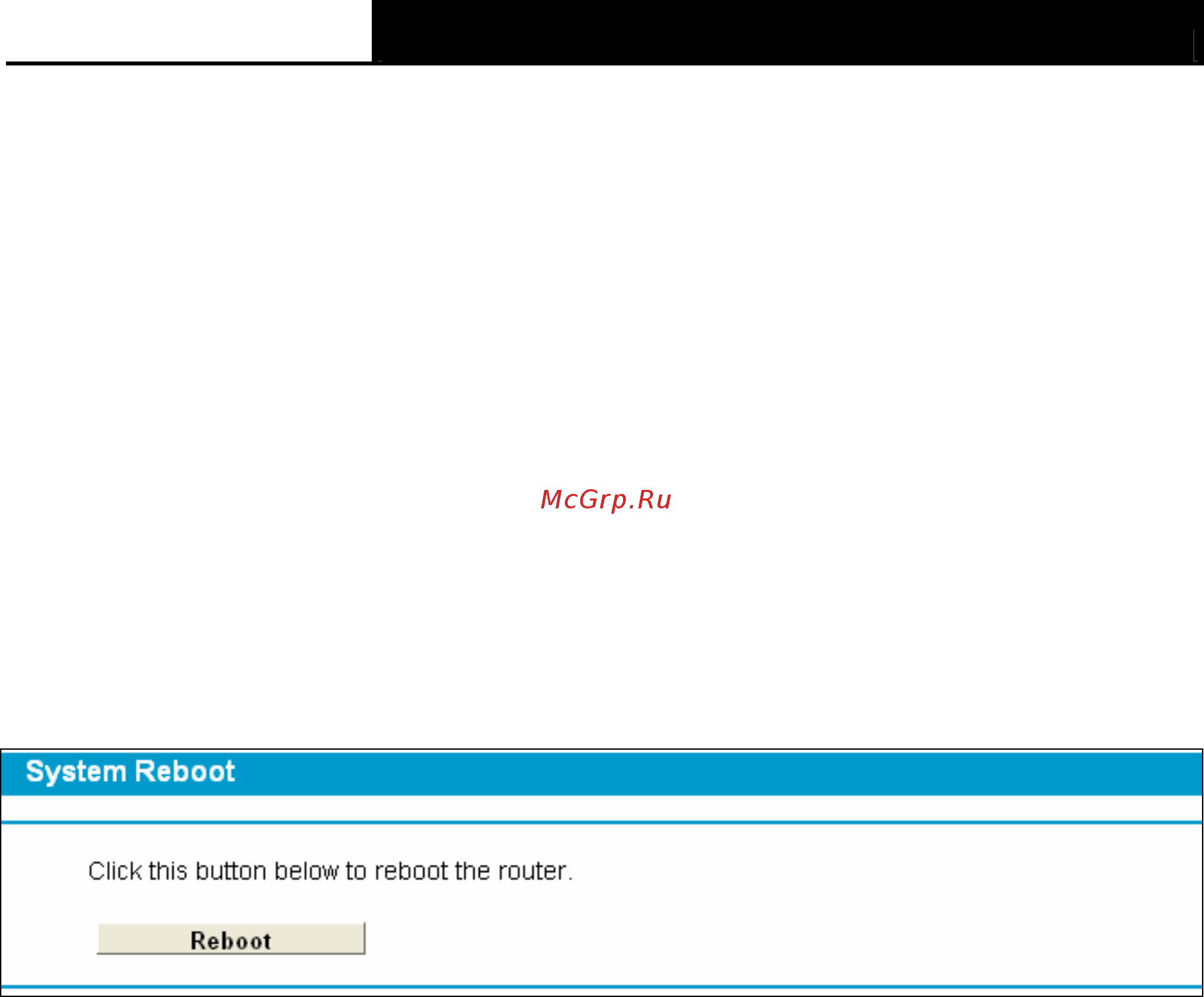 Tp-Link TD-W8968 [104/117] Reboot