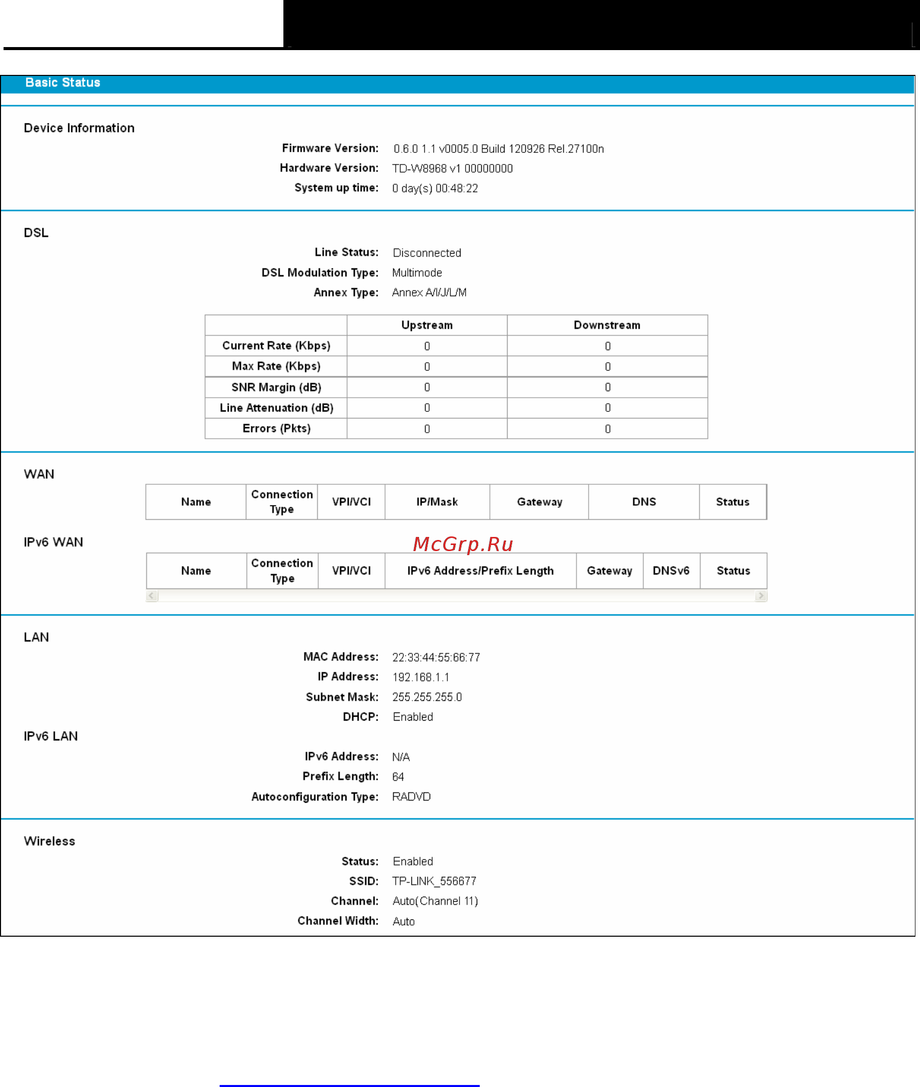 Tp-Link TD-W8968 [30/117] Quick setup