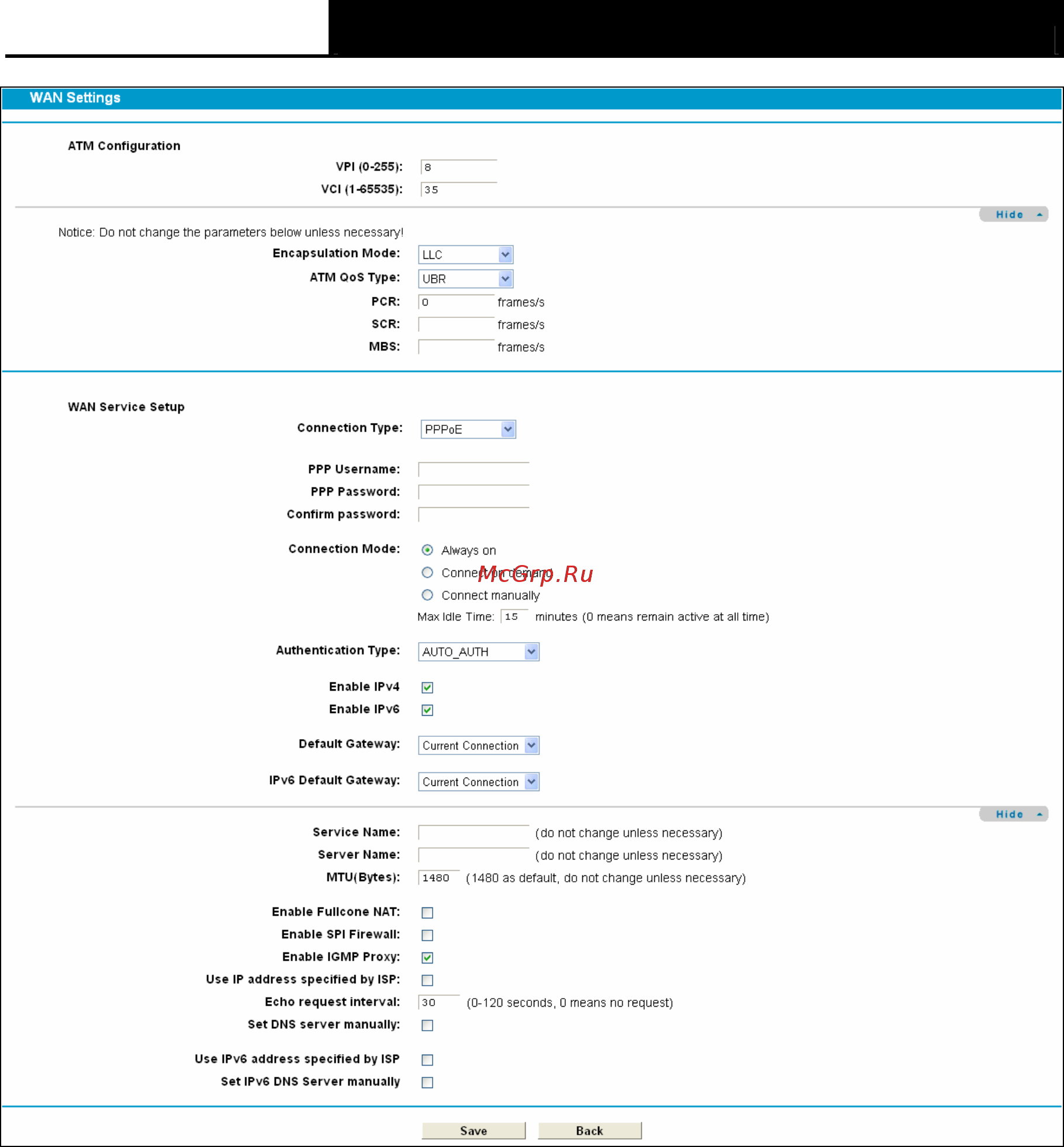 Tp-Link TD-W8968 Инструкция по эксплуатации онлайн [38/117] 38820