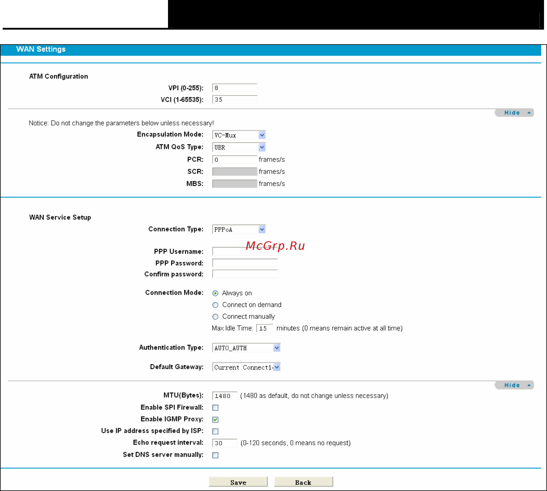 Tp-Link TD-W8968 Инструкция по эксплуатации онлайн [40/117] 38820