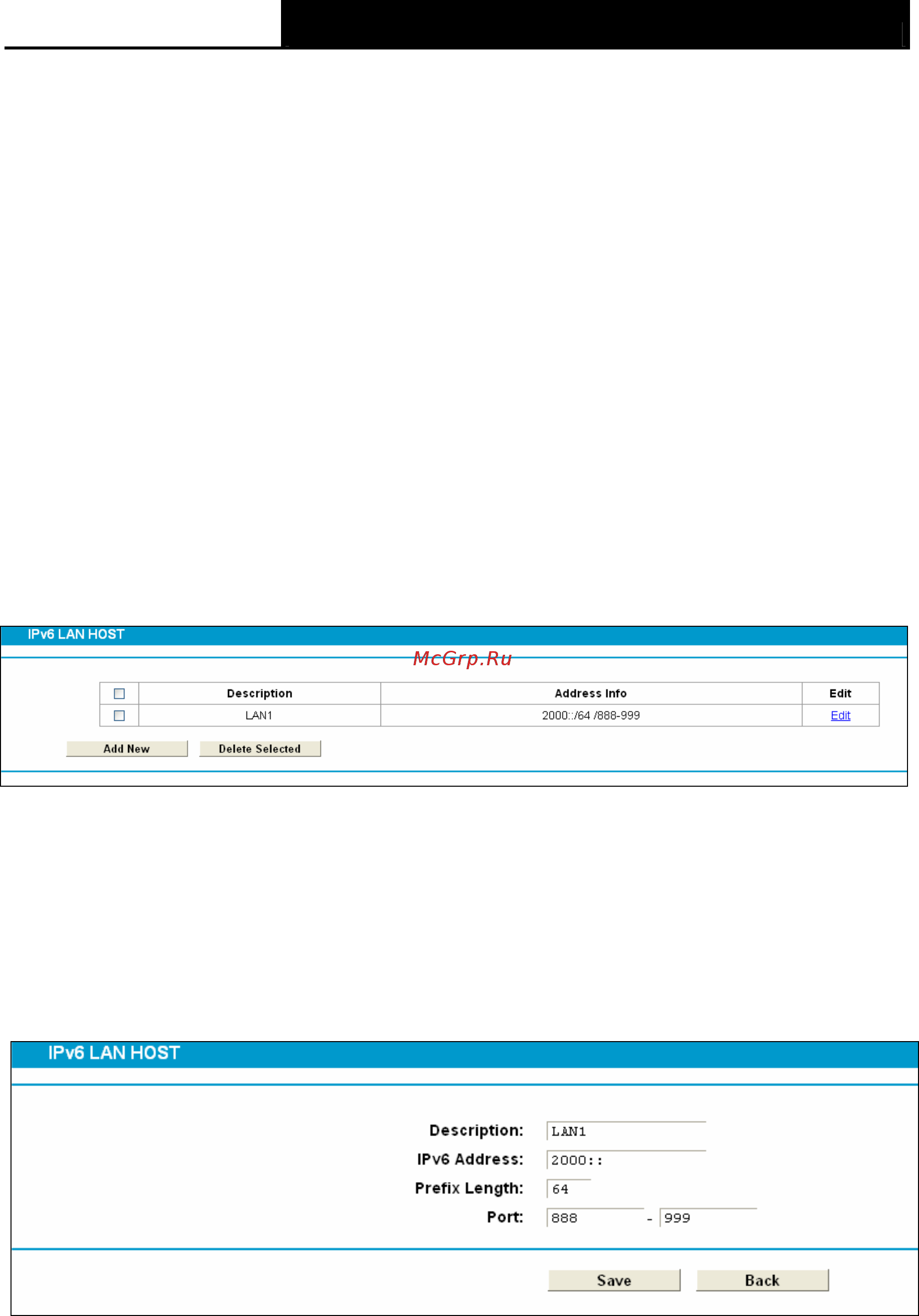 Tp-Link TD-W8968 [88/117] Ipv6 lan host