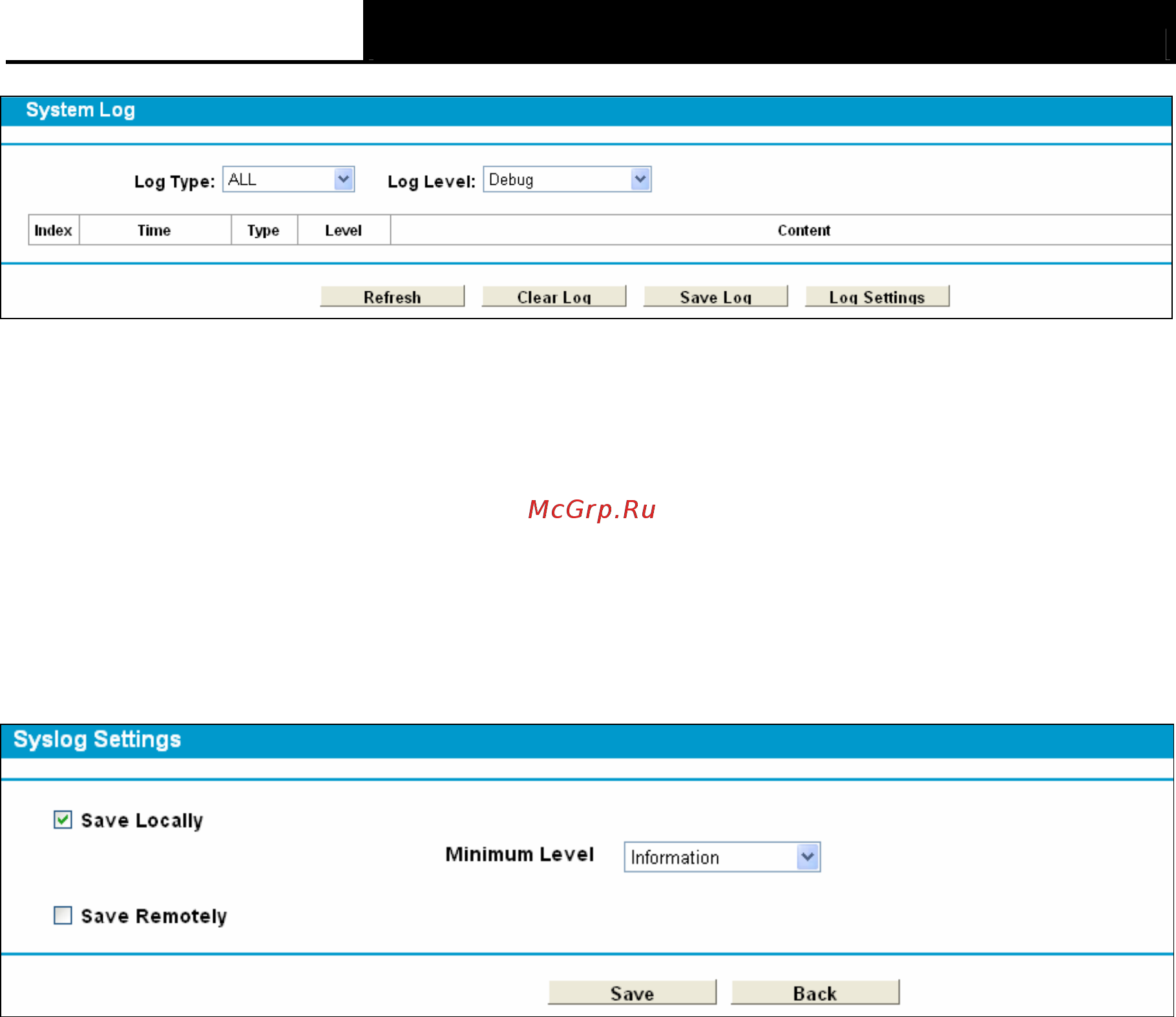 Tp-Link TD-W8968 [98/117] Time settings