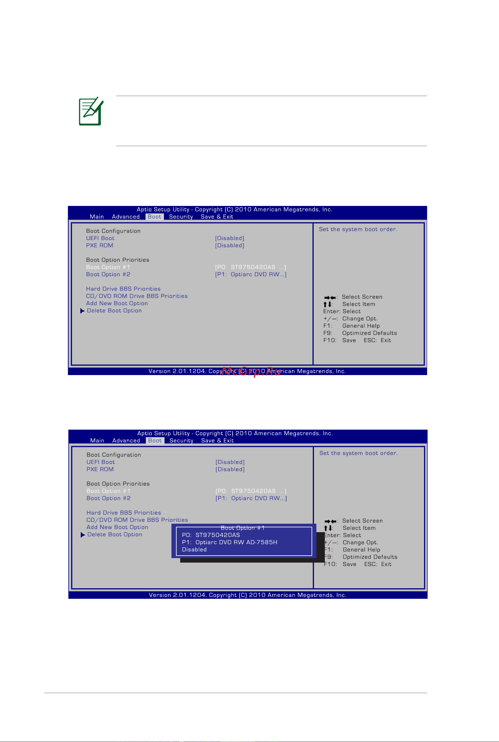 Asus K53SK-SX110R [76/112] Параметры bios