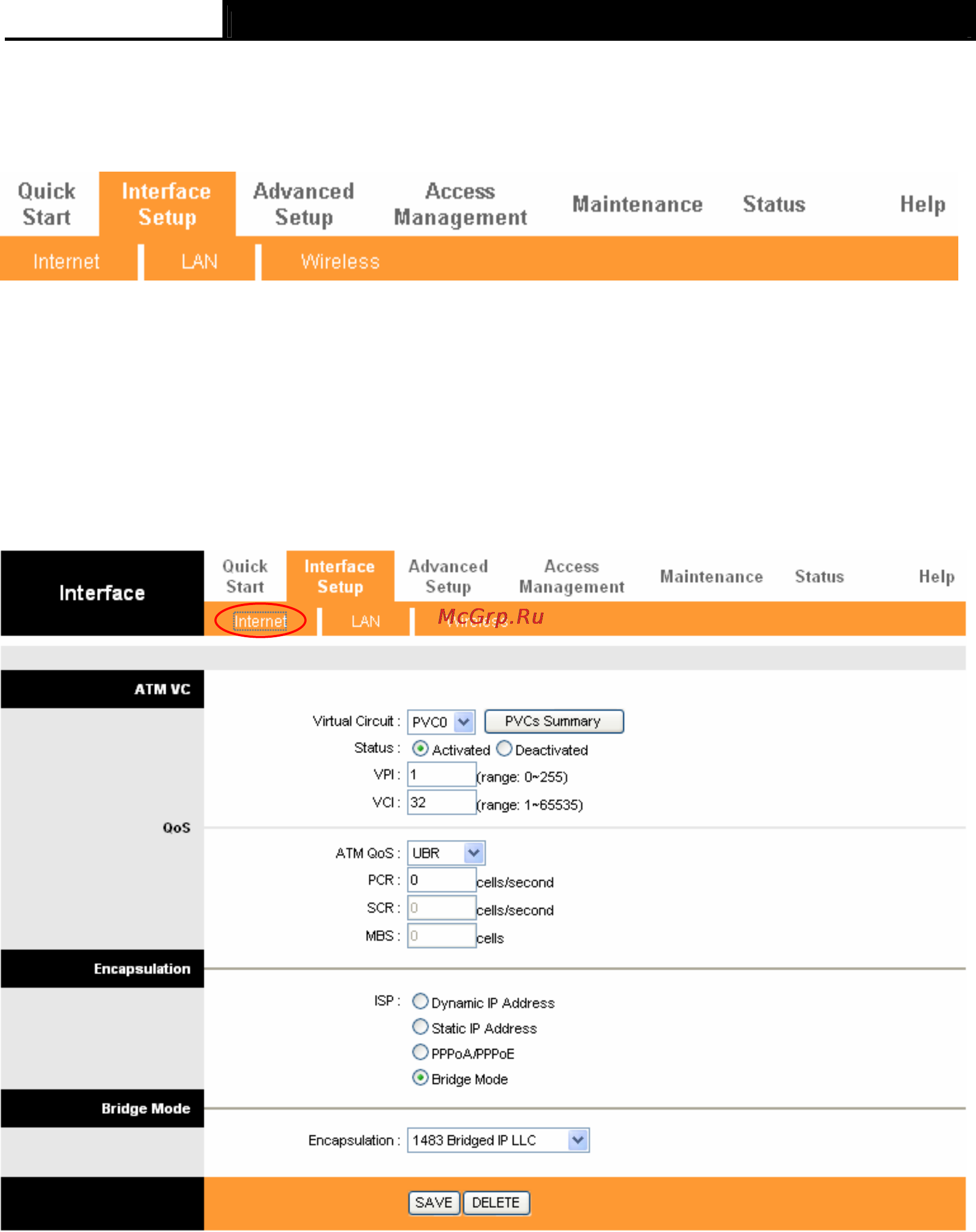 Tp-Link TD-W8961NB [28/87] Internet