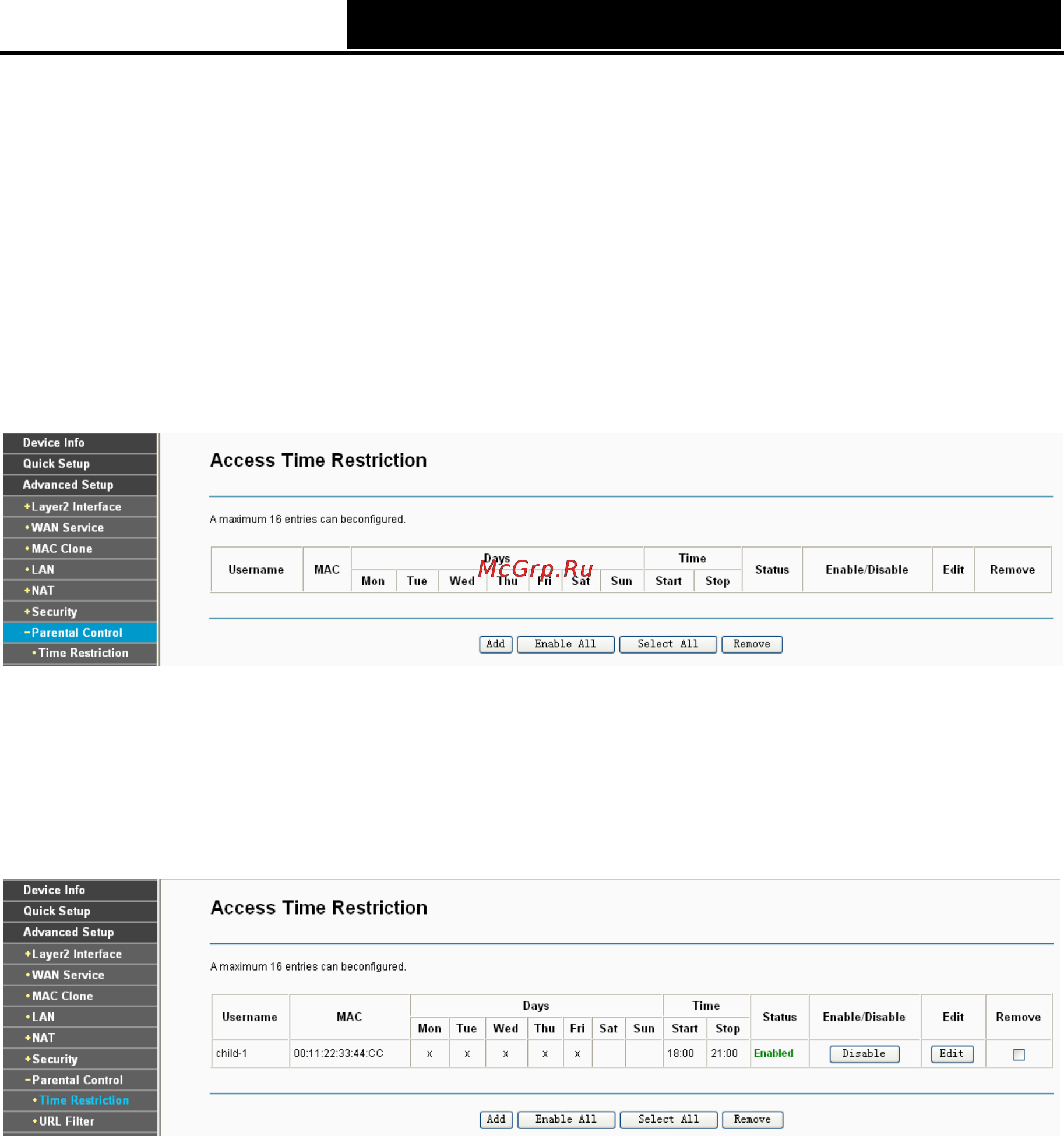 Tp-Link TD-W8960N [47/110] Parental control