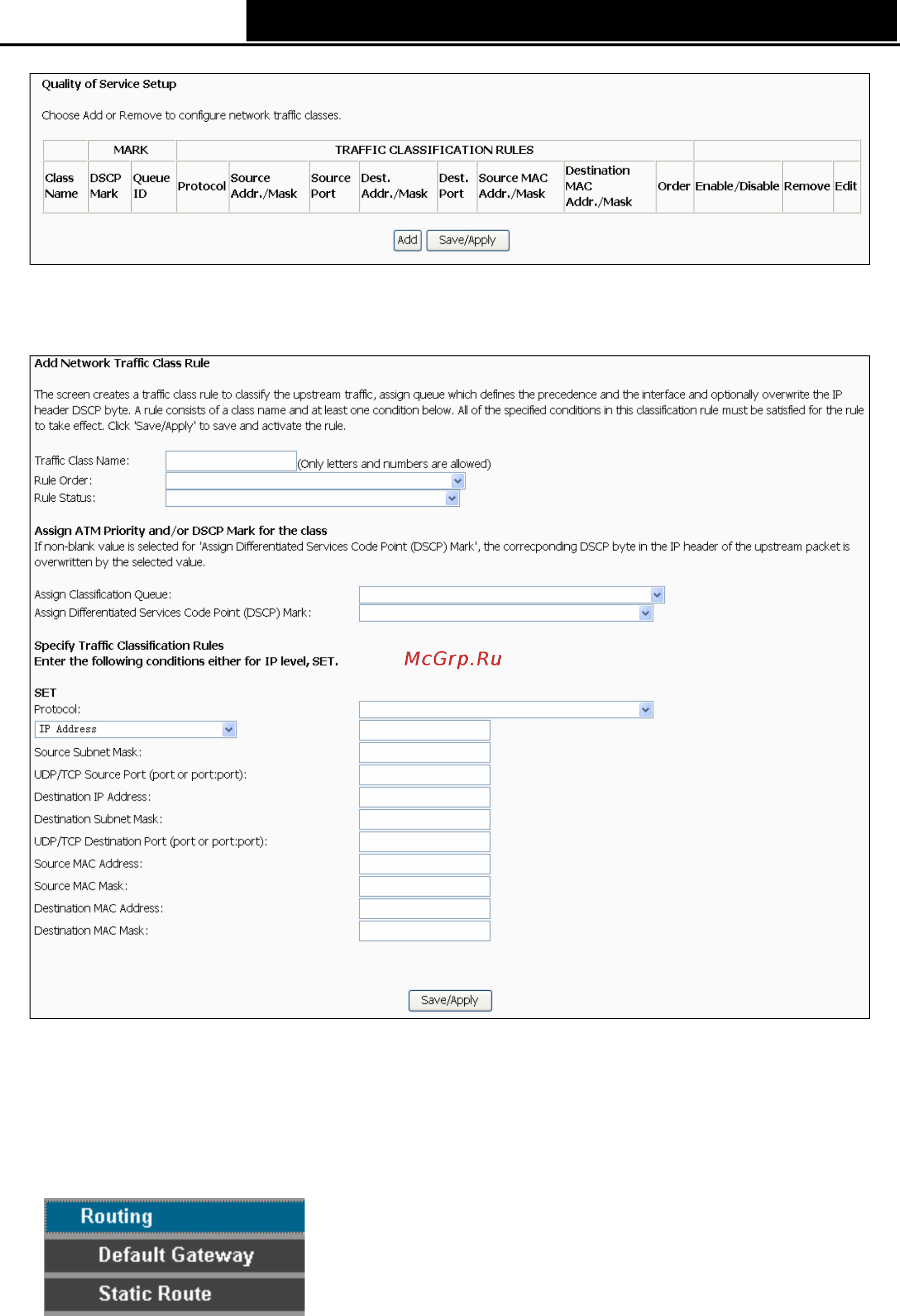 Tp-Link TD-W8950ND [56/94] Routing
