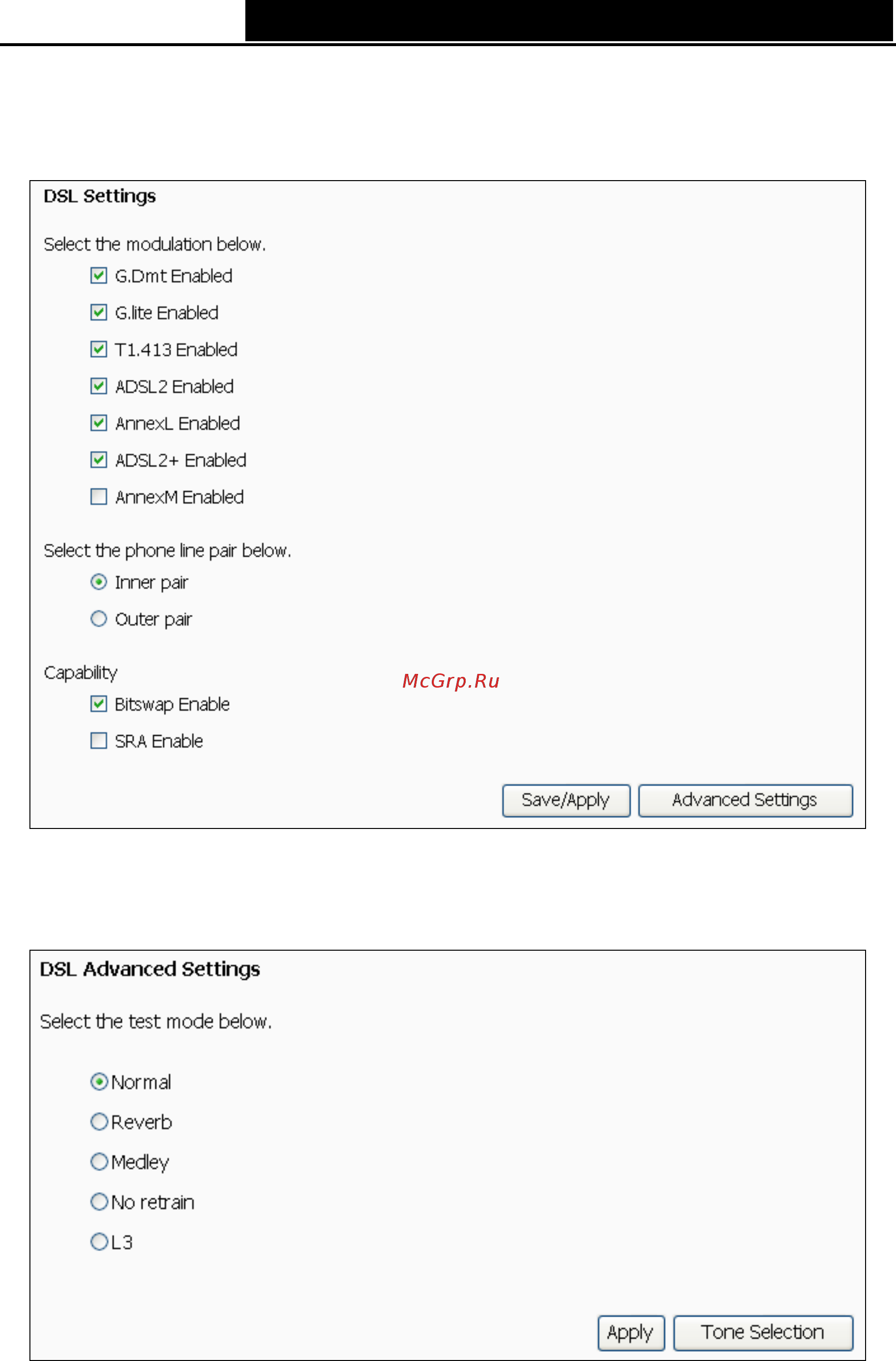 Tp-Link TD-W8950ND Инструкция по эксплуатации онлайн [60/94] 38839