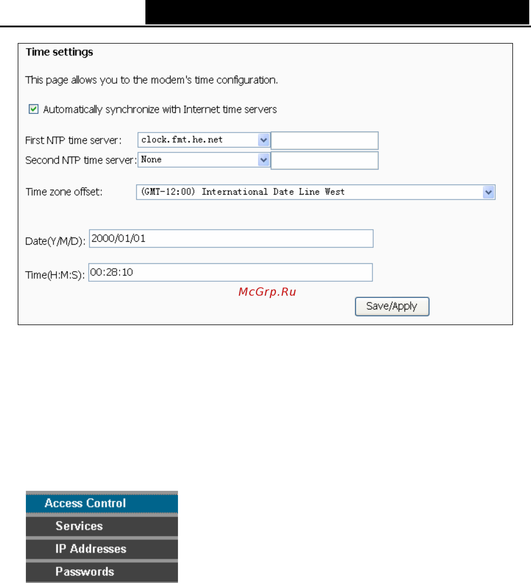 Tp-Link TD-W8950ND [81/94] Access control