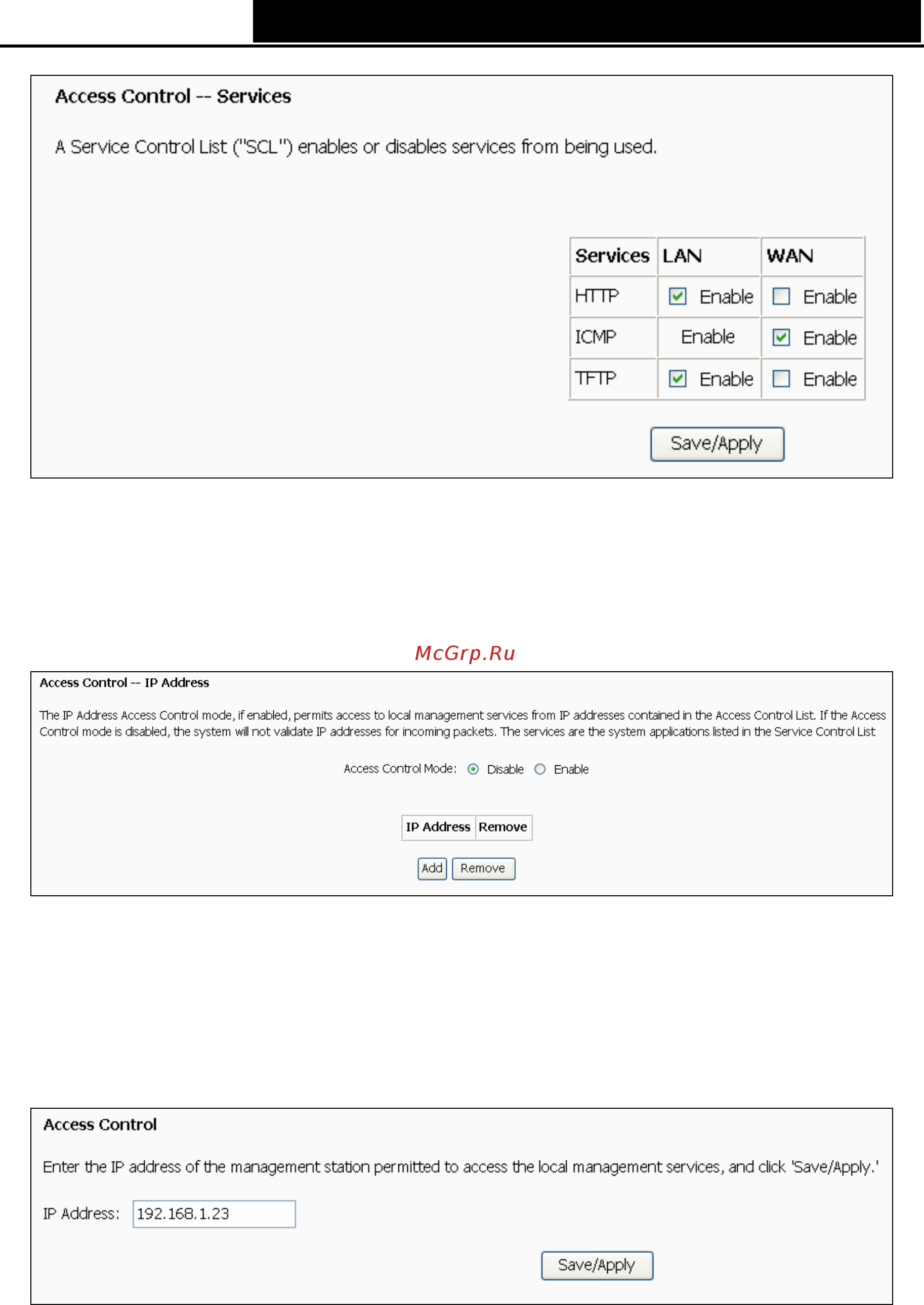 Tp-Link TD-W8950ND [82/94] Ip address